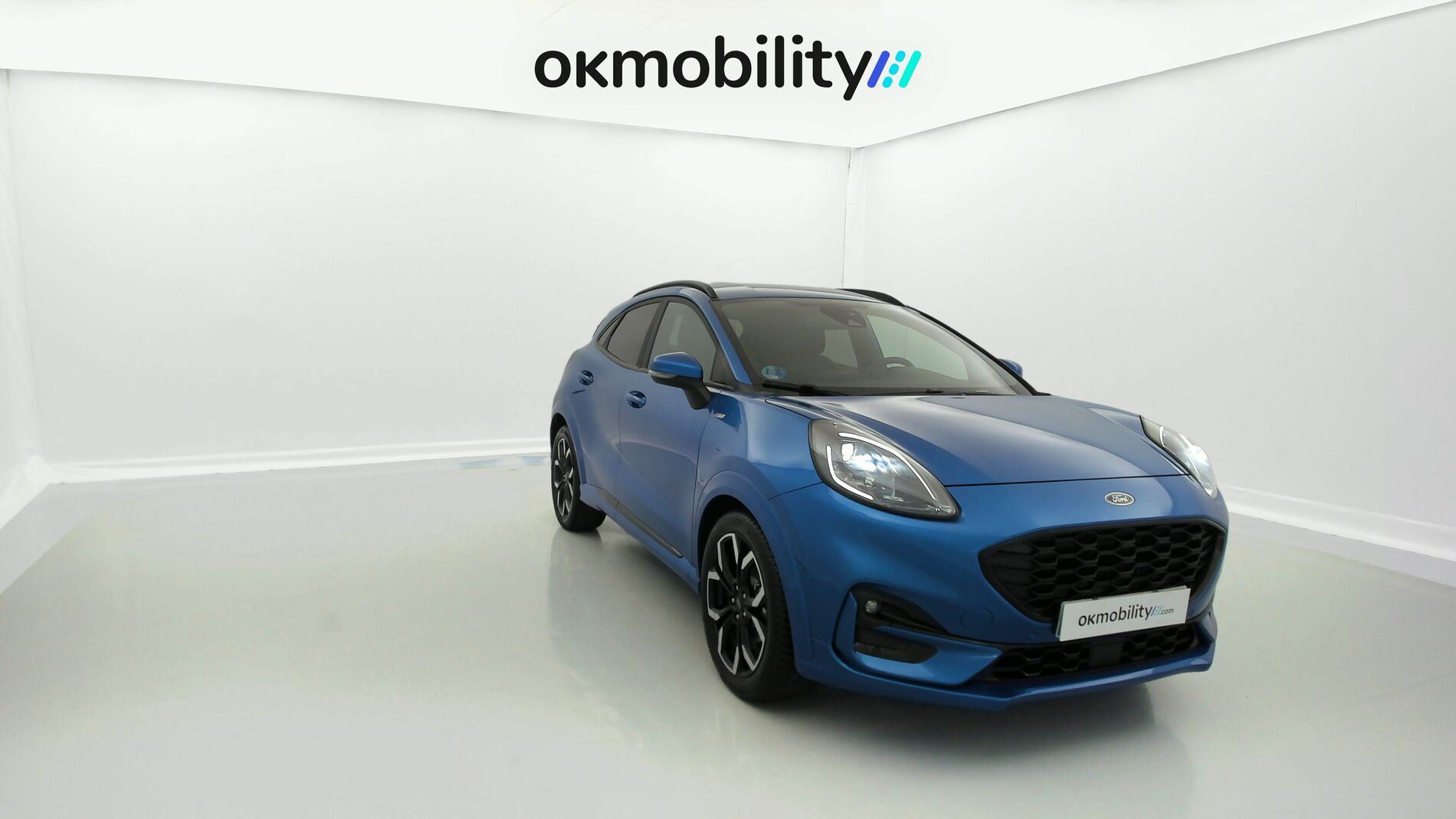 ford puma st-line x 1.0 ECOBOOST 125 MHEV 2024 azul desert island 3