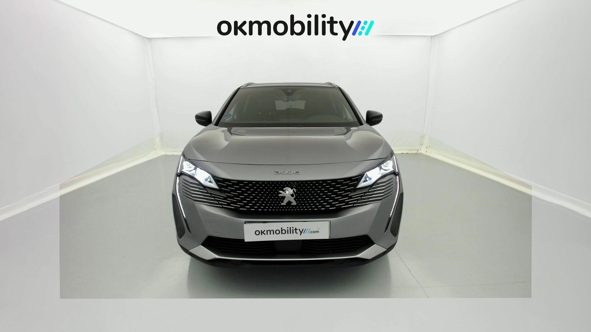 peugeot 3008 gt pack 1.6 HYBRID 300 EAT PHEV 2022 gris artense / negro 3