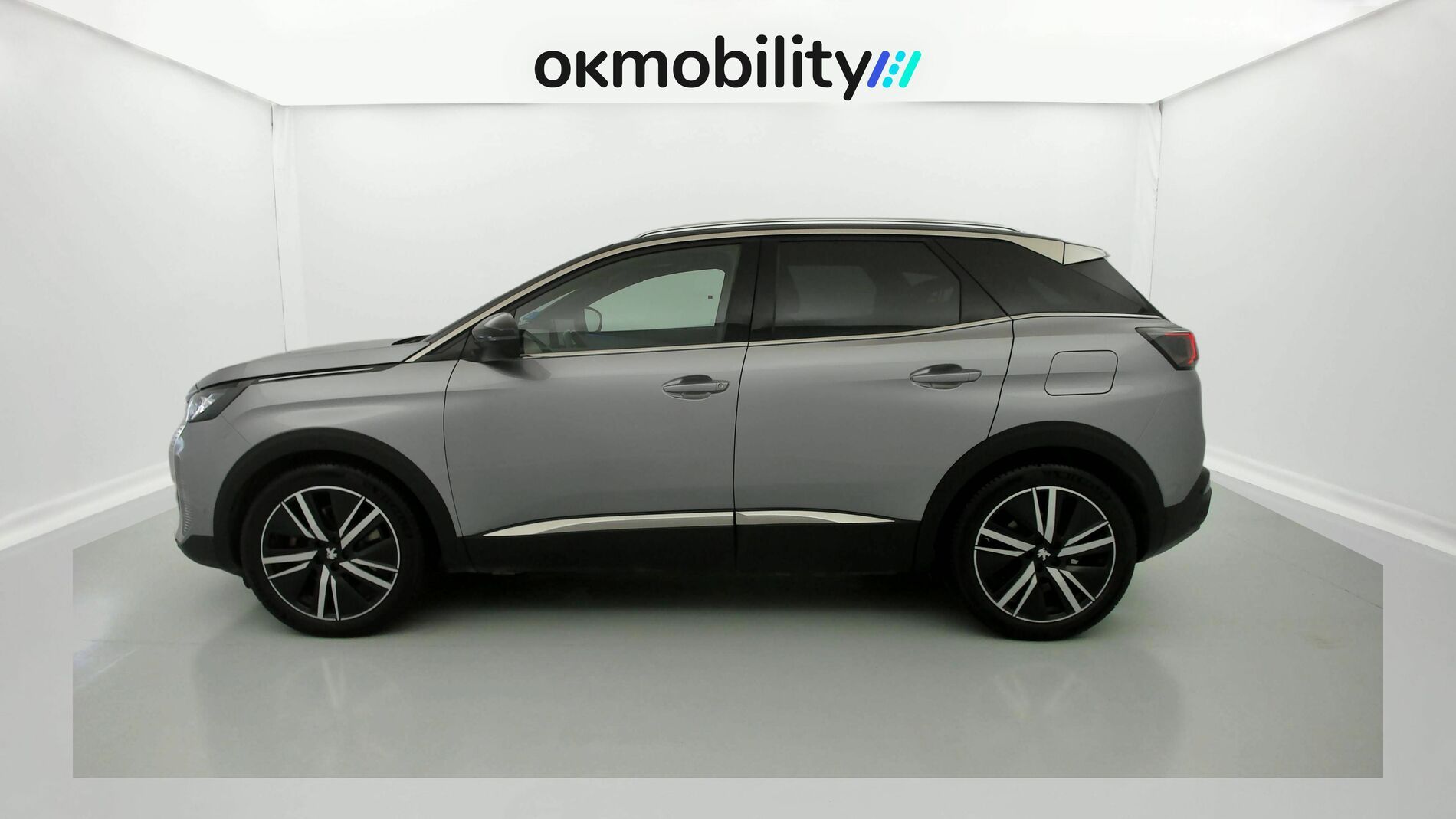 peugeot 3008 gt pack 1.6 HYBRID 300 EAT PHEV 2022 gris artense / negro 5