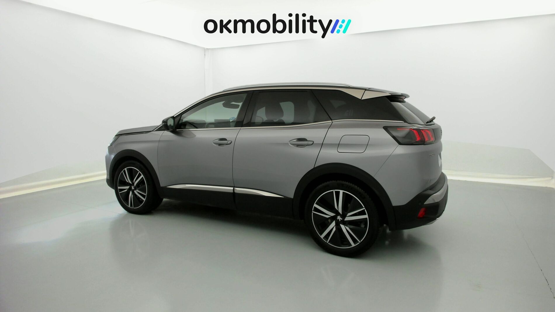 peugeot 3008 gt pack 1.6 HYBRID 300 EAT PHEV 2022 gris artense / negro 7