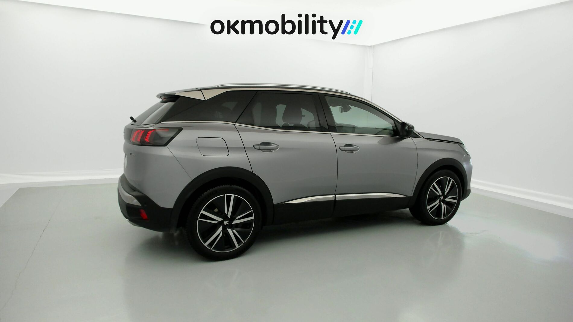 peugeot 3008 gt pack 1.6 HYBRID 300 EAT PHEV 2022 gris artense / negro 11
