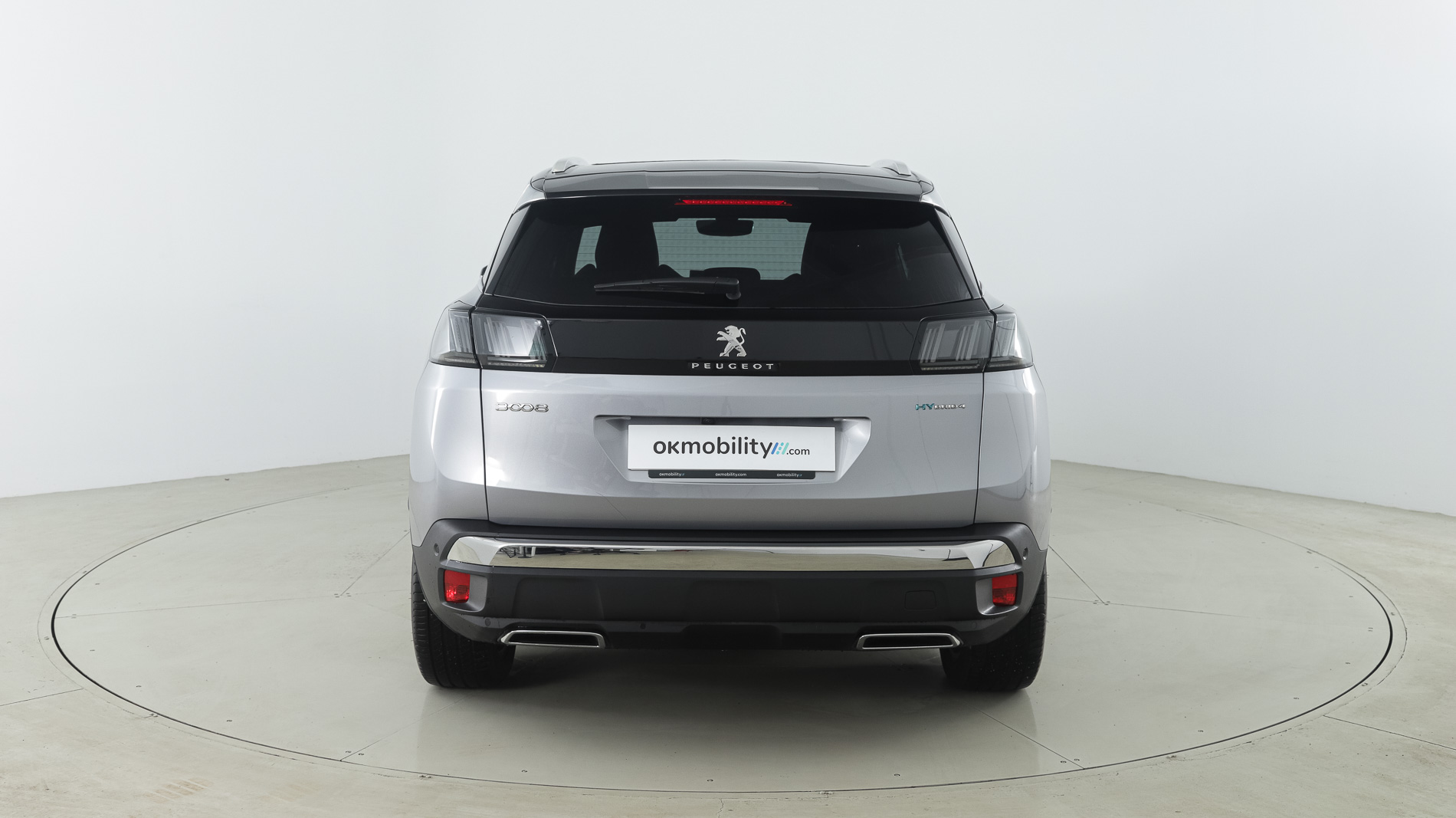 peugeot 3008 gt pack 1.6 HYBRID 300 EAT PHEV 2022 gris artense / negro 10