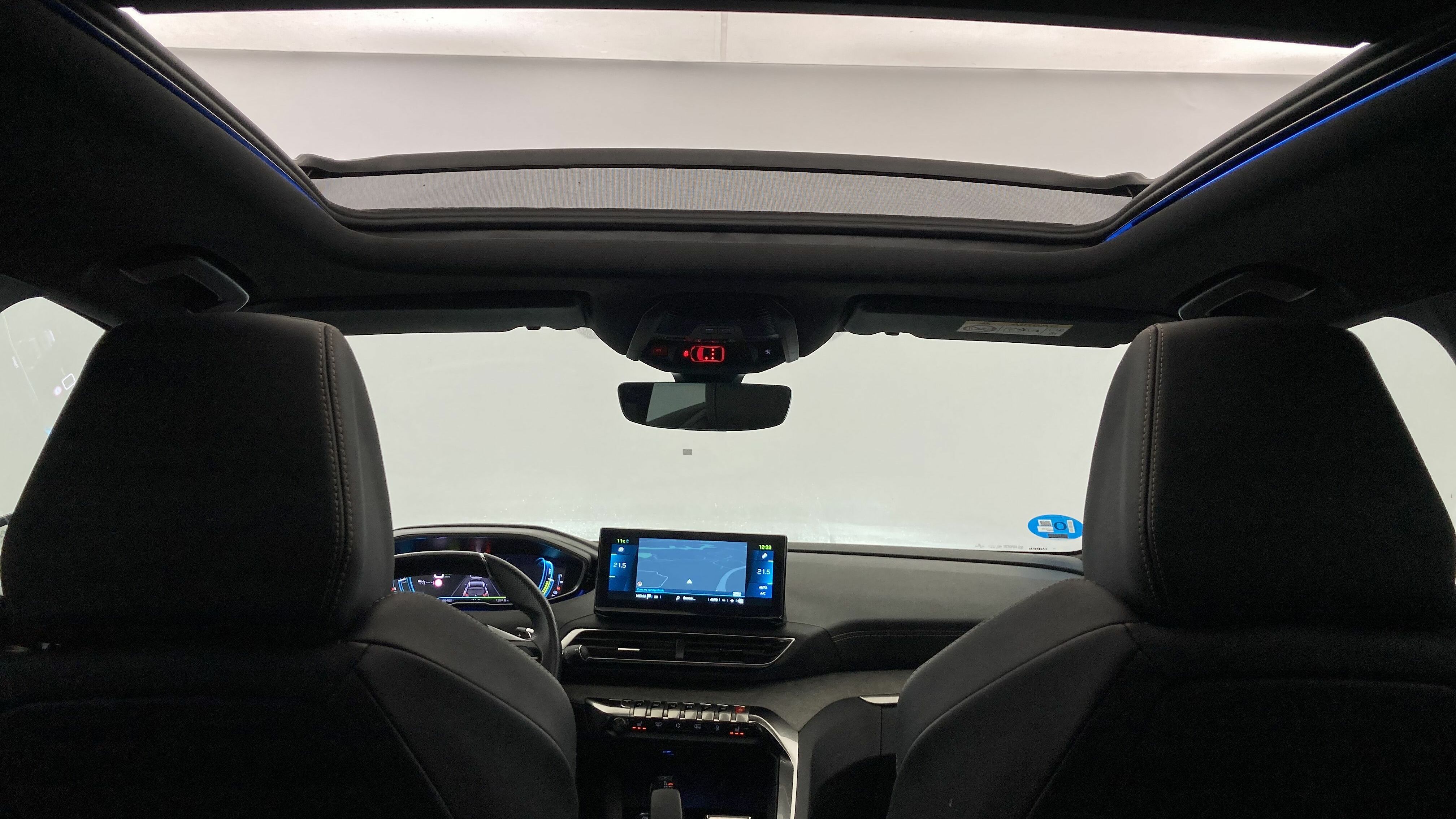 peugeot 3008 gt pack 1.6 HYBRID 300 EAT PHEV 2022 gris artense / negro 23