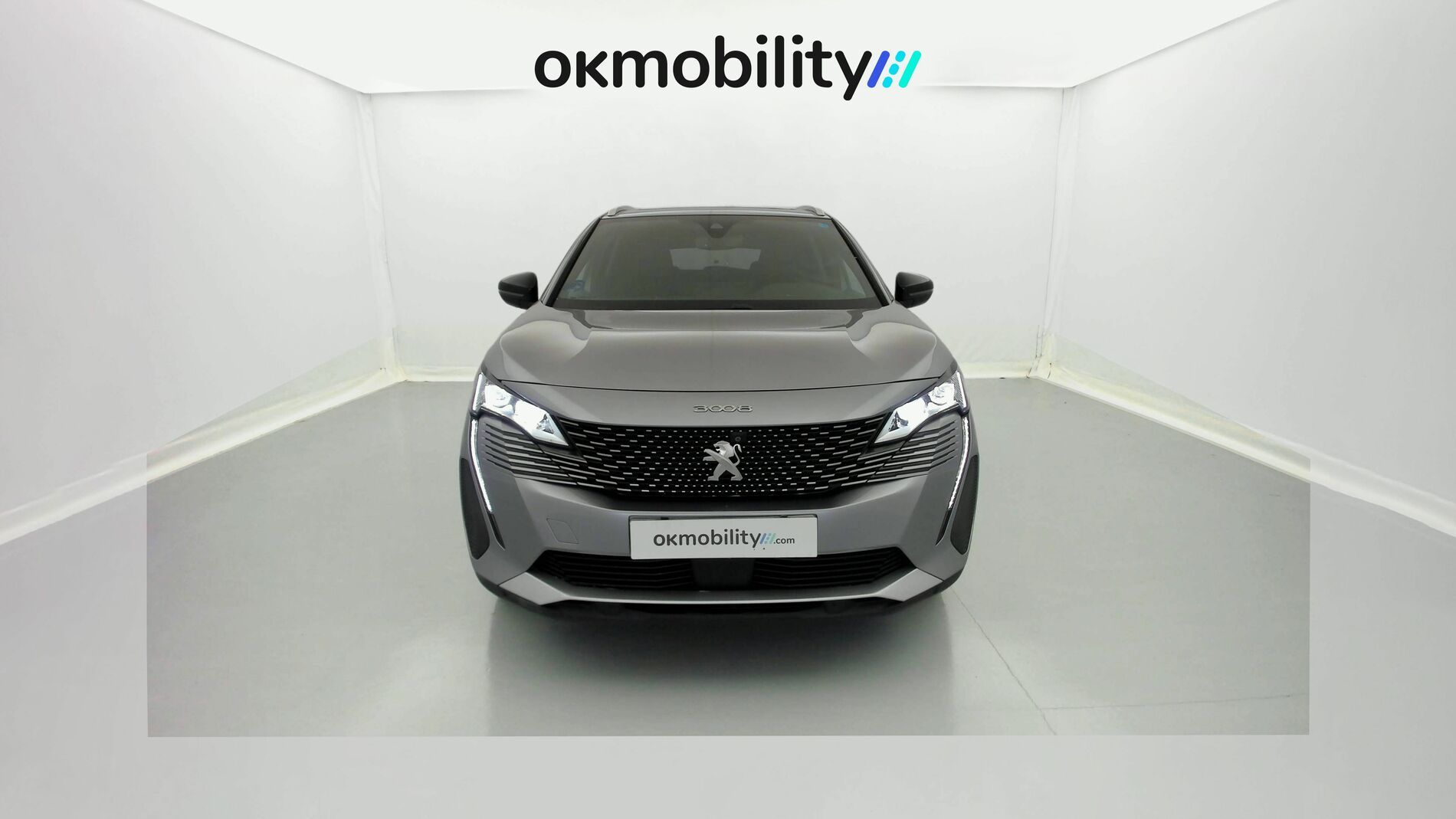 peugeot 3008 gt pack 1.6 HYBRID 300 EAT PHEV 2022 gris artense / negro 4