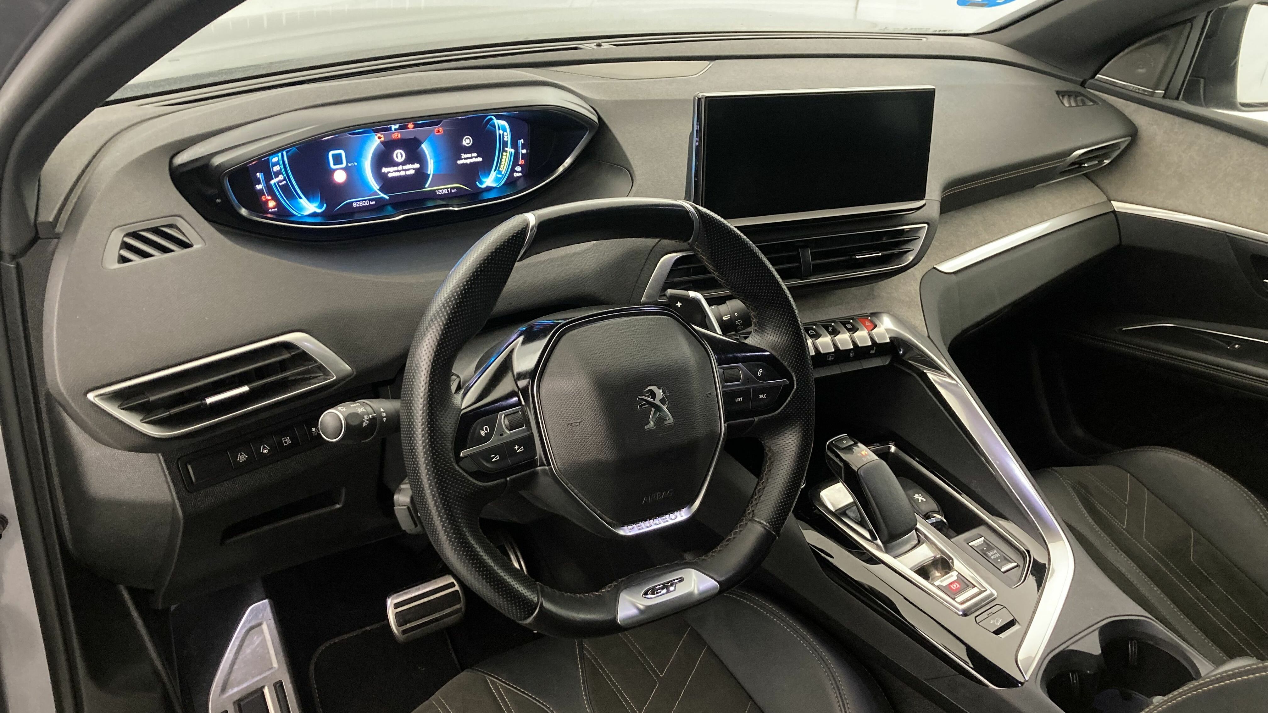 peugeot 3008 gt pack 1.6 HYBRID 300 EAT PHEV 2022 gris artense / negro 15