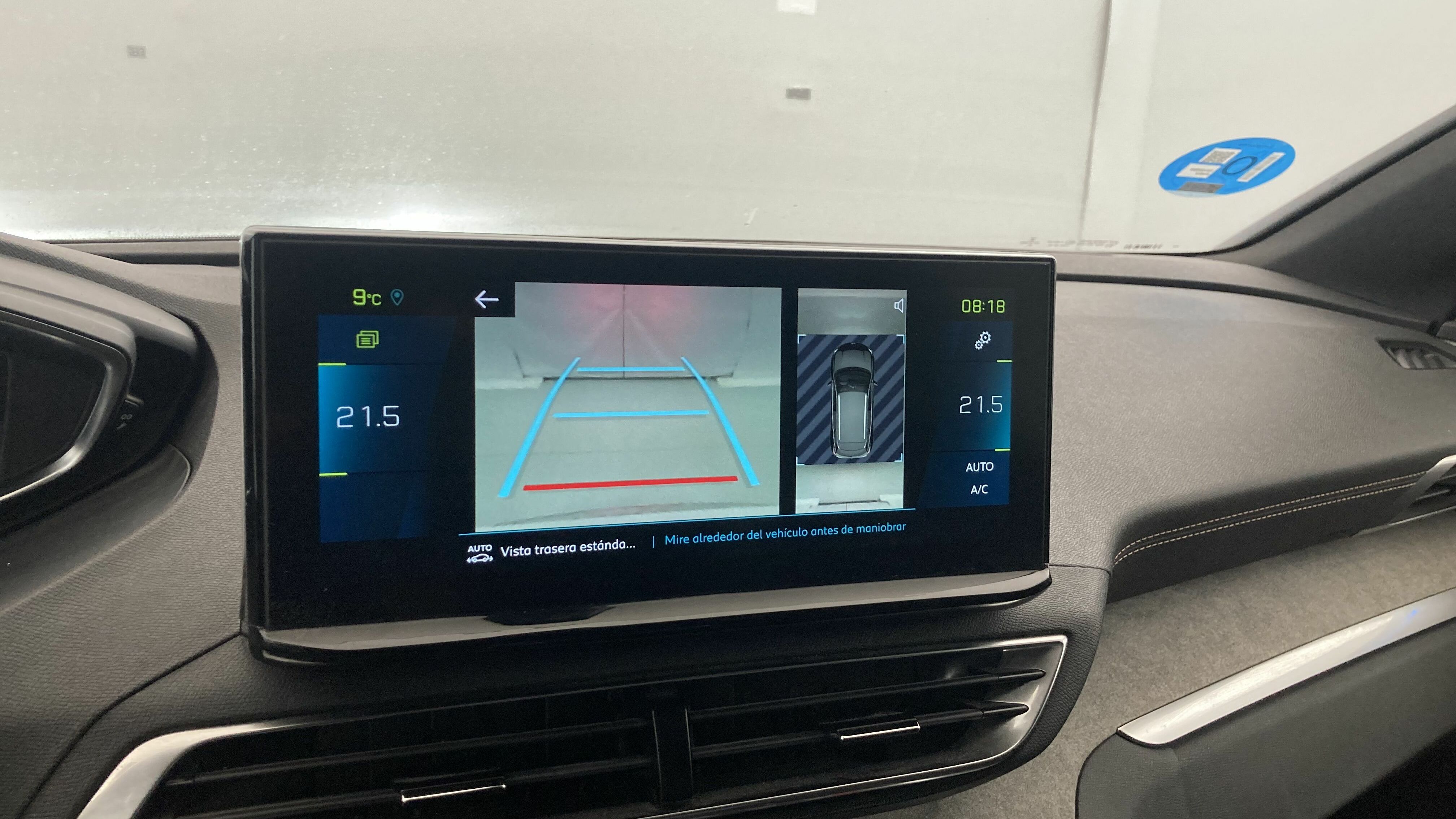 peugeot 3008 gt pack 1.6 HYBRID 300 EAT PHEV 2022 gris artense / negro 19