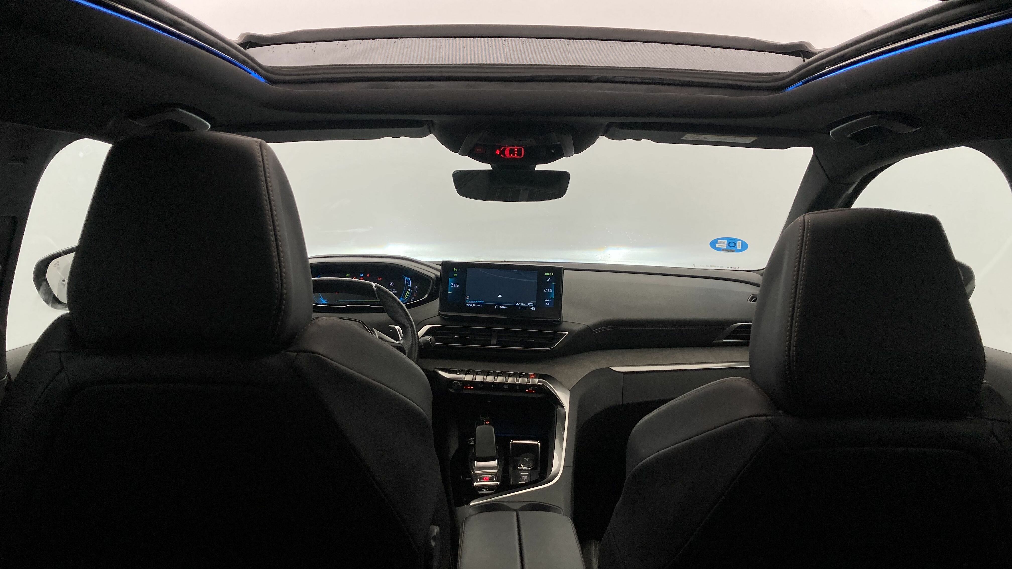 peugeot 3008 gt pack 1.6 HYBRID 300 EAT PHEV 2022 gris artense / negro 33