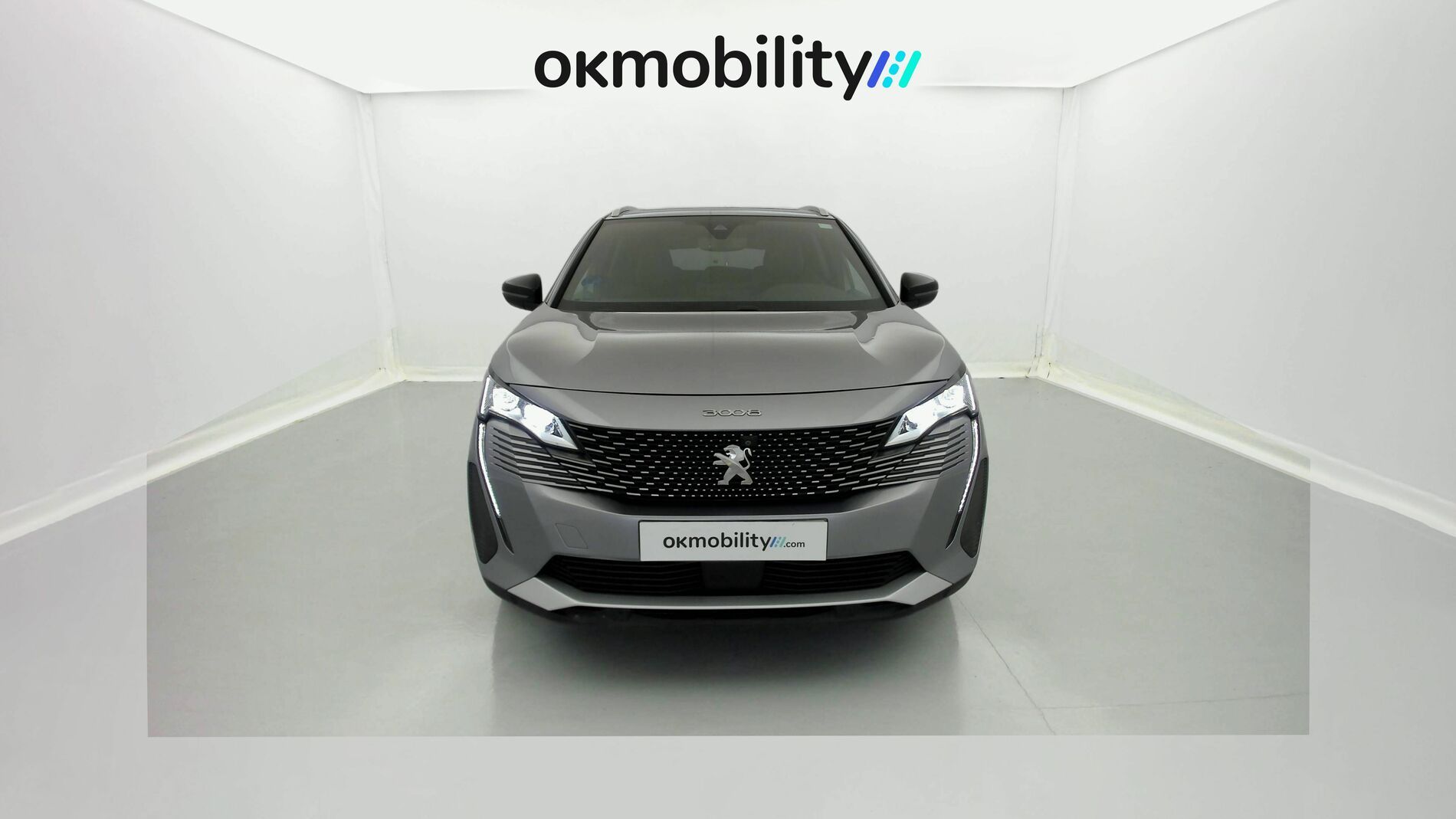 peugeot 3008 gt pack 1.6 HYBRID 300 EAT PHEV 2022 gris artense / negro 4
