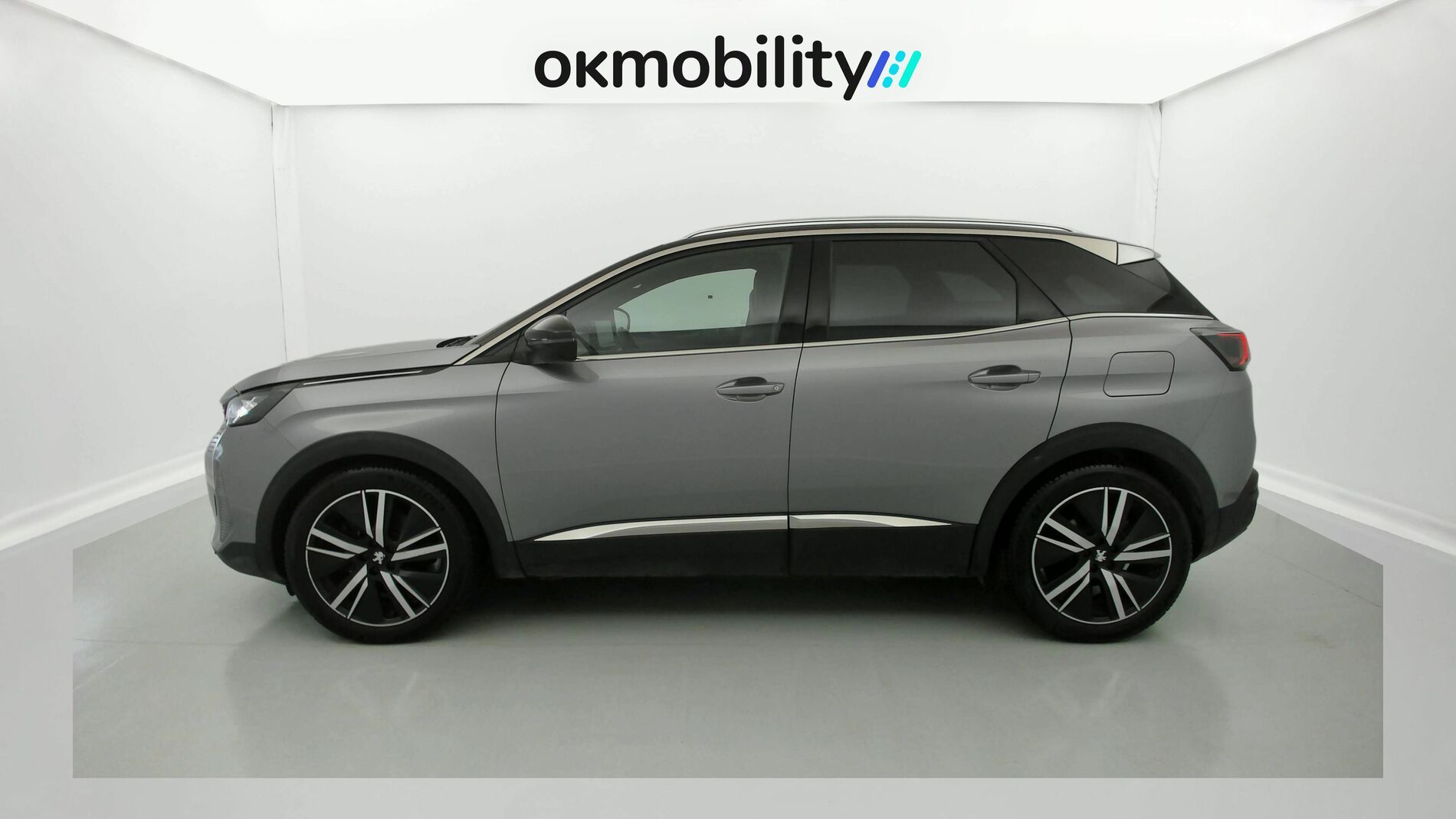 peugeot 3008 gt pack 1.6 HYBRID 300 EAT PHEV 2022 gris artense / negro 7