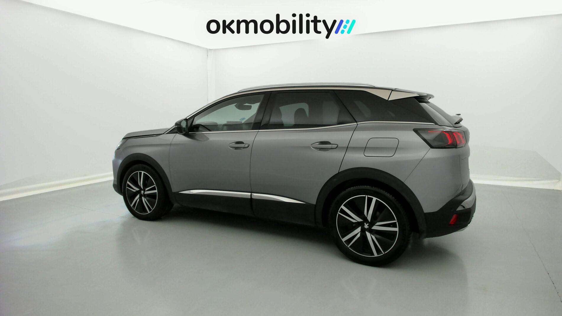 peugeot 3008 gt pack 1.6 HYBRID 300 EAT PHEV 2022 gris artense / negro 8