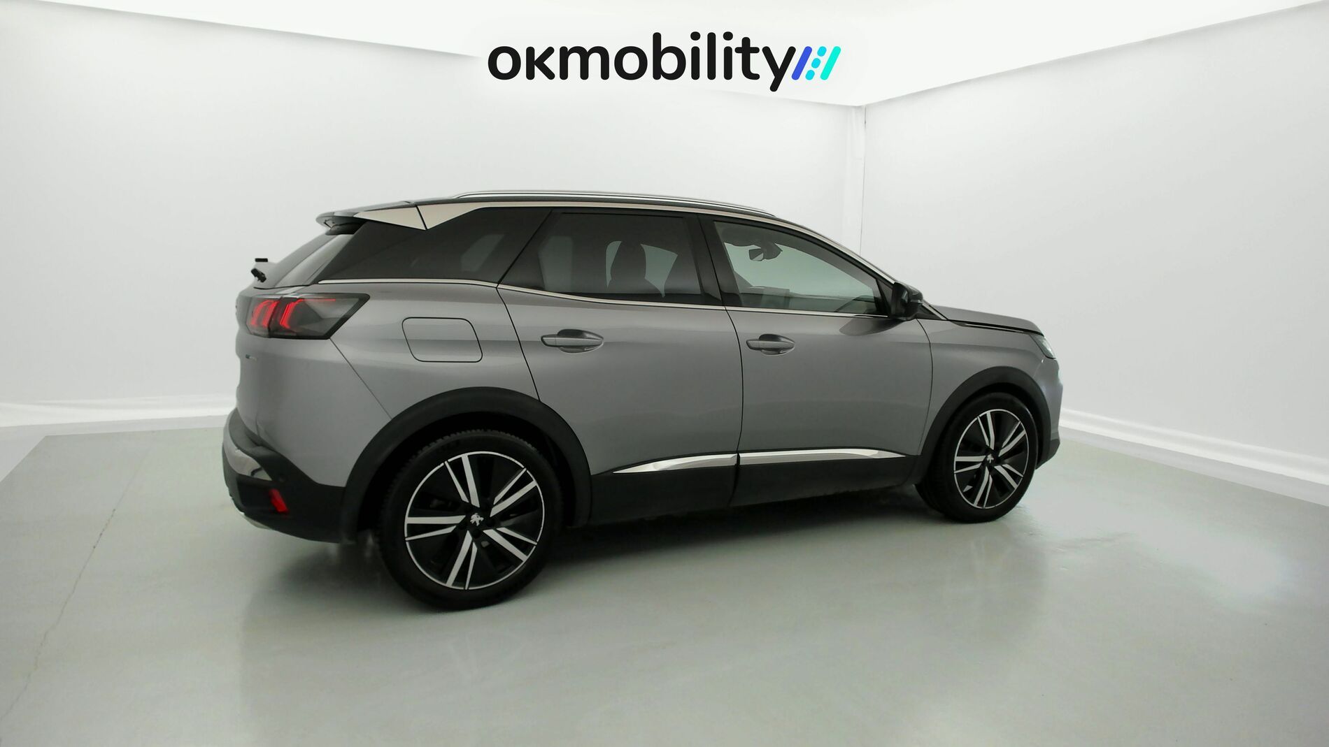peugeot 3008 gt pack 1.6 HYBRID 300 EAT PHEV 2022 gris artense / negro 12