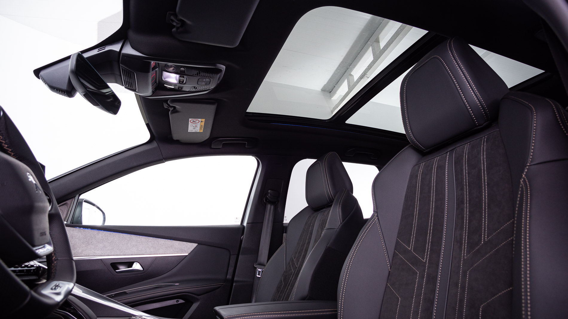 peugeot 3008 gt pack 1.6 HYBRID 300 EAT PHEV 2022 gris artense / negro 22