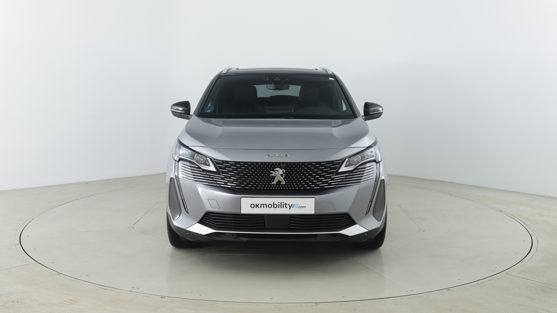 peugeot 3008 gt pack 1.6 HYBRID 300 EAT PHEV 2022 gris artense / negro 4
