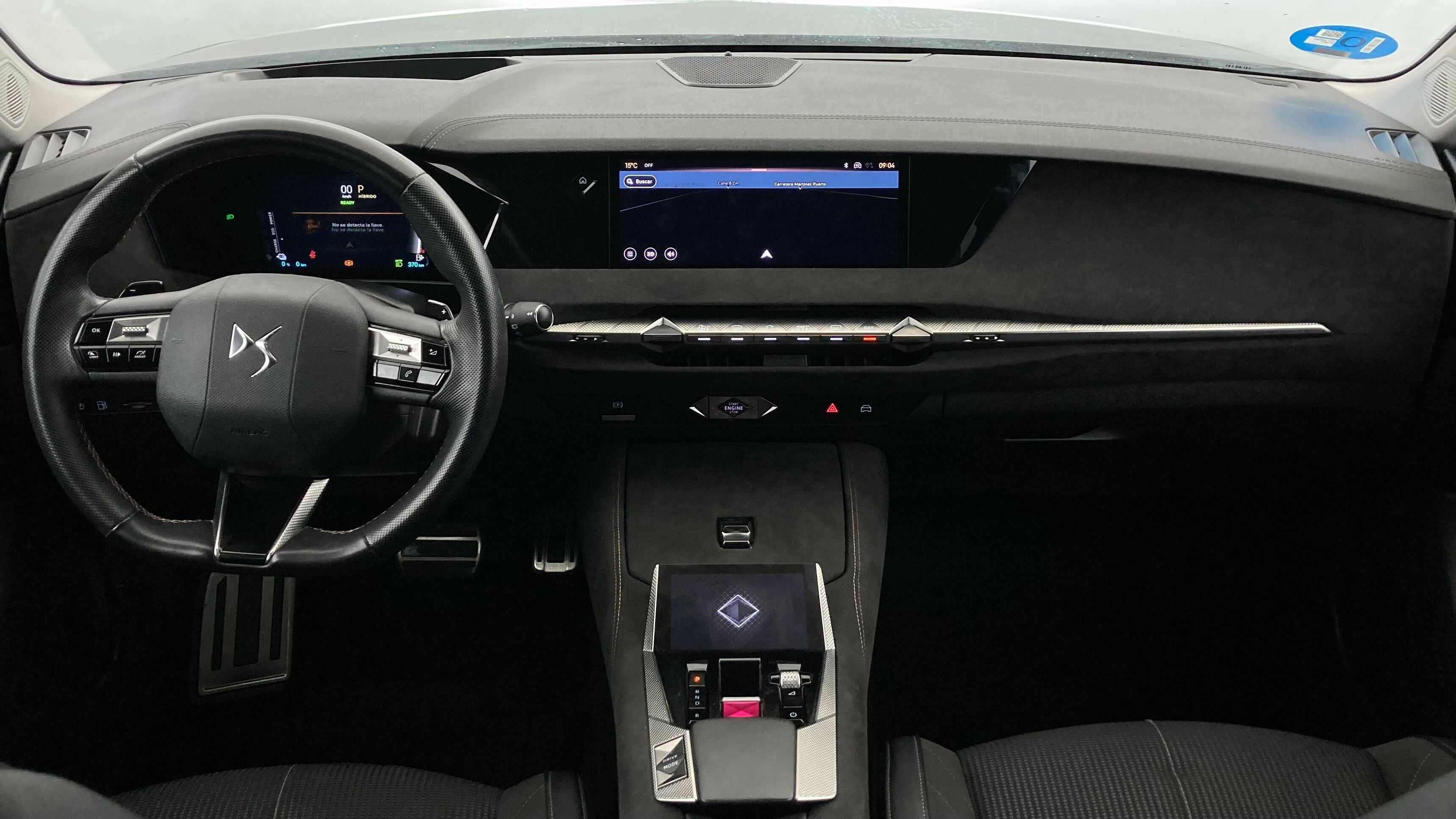 ds ds4 performance line + E-TENSE 225 CA 2023 negro perla 17