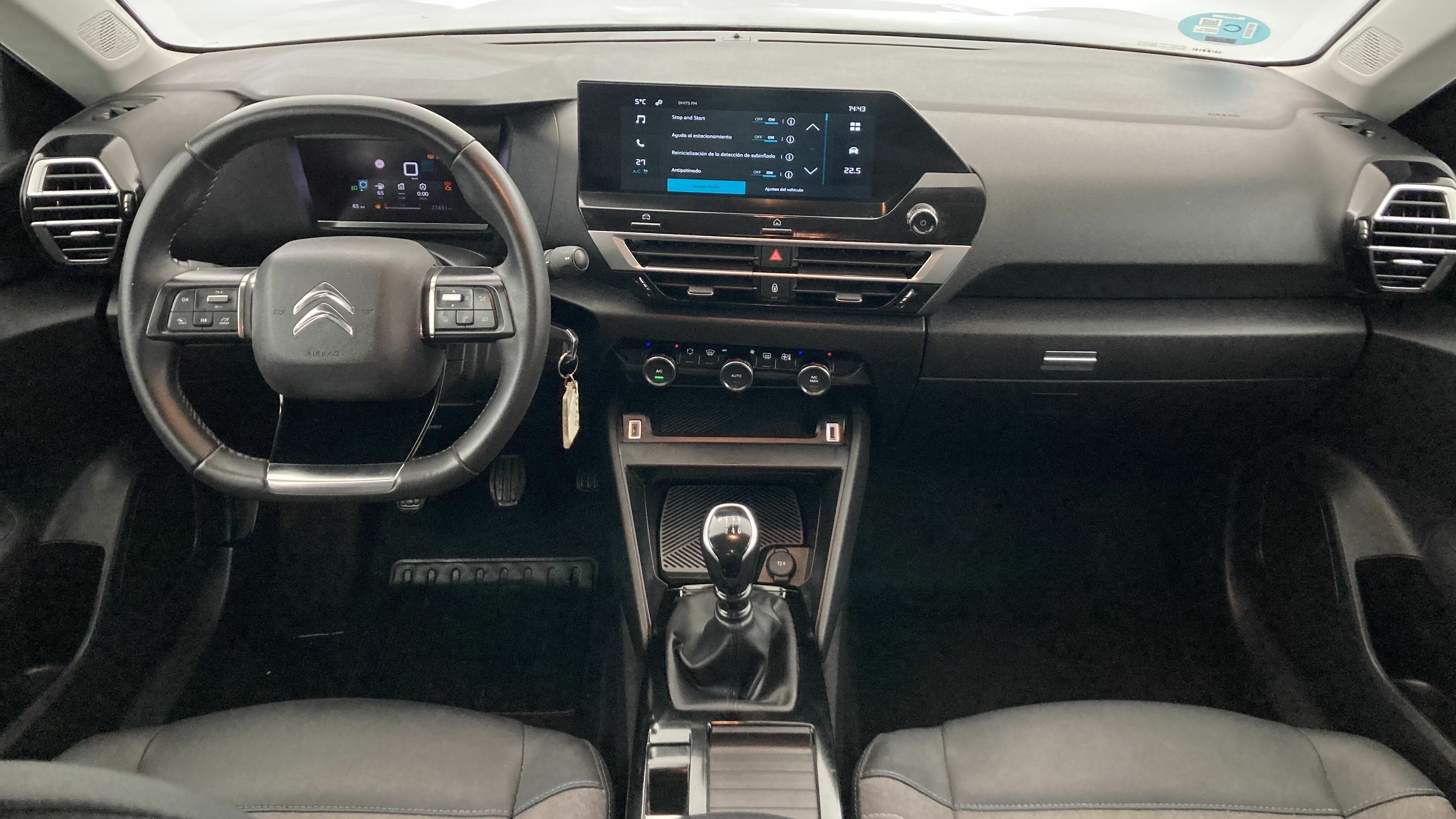 citroen c4 feel pack 1.2 PURETECH 130 2023 blanco nacarado 13