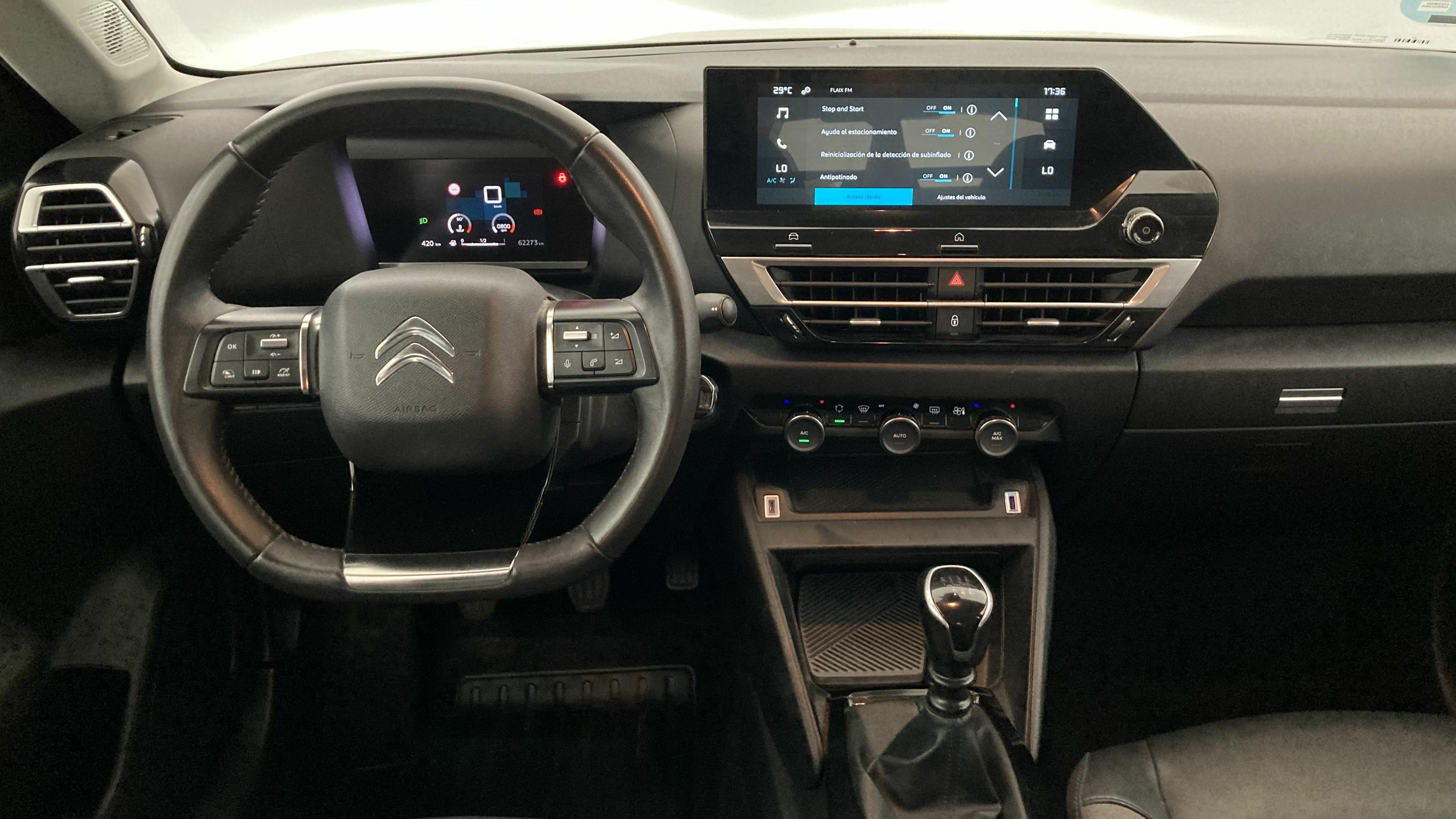 citroen c4 feel pack 1.2 PURETECH 130 2023 blanco nacarado 16