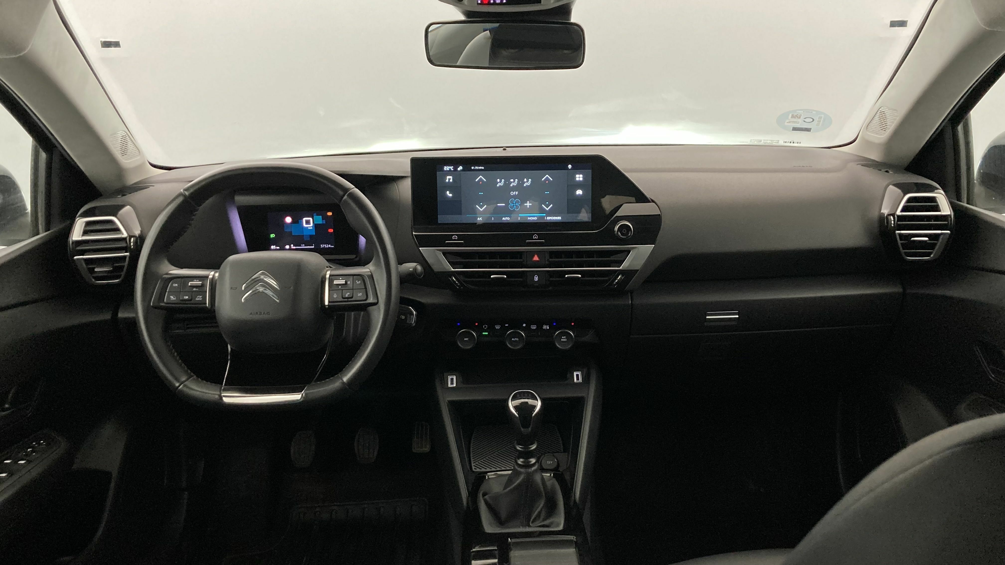citroen c4 feel pack 1.2 PURETECH 130 2023 gris platino 16