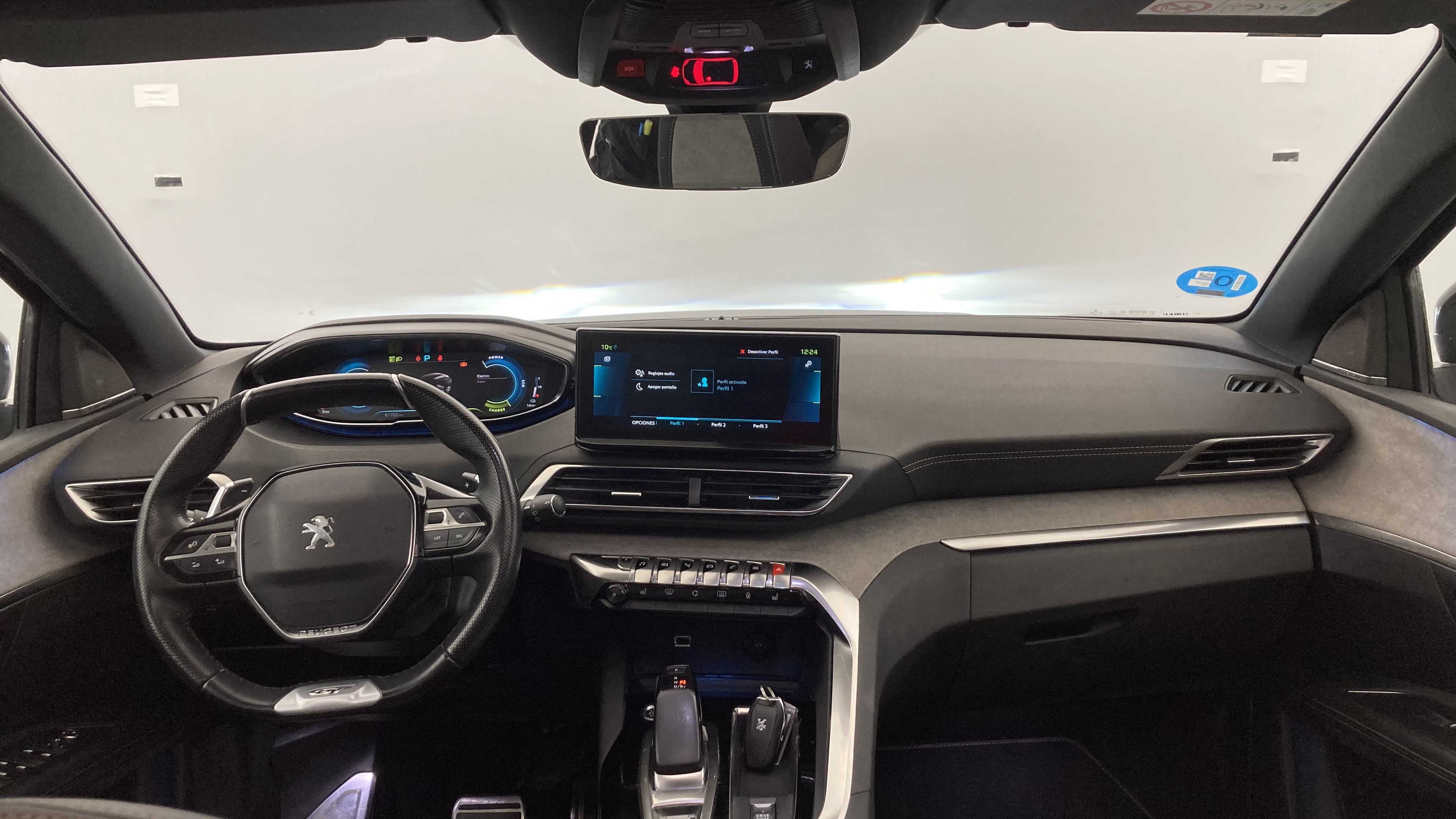 peugeot 3008 gt pack 1.6 HYBRID 300 EAT PHEV 2021 negro perla nera 36