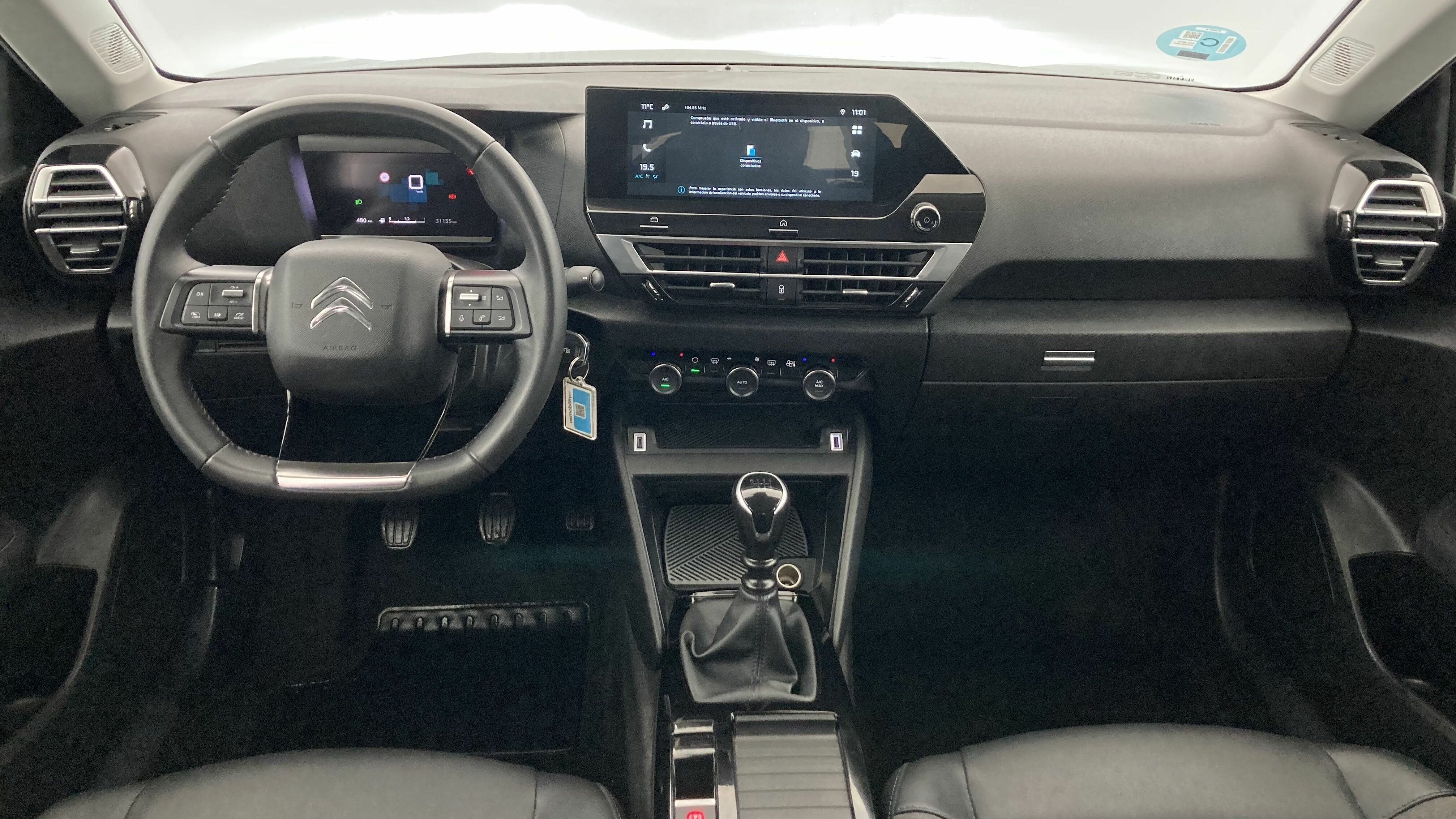 citroen c4 feel pack 1.2 PURETECH 130 2023 gris acero 16