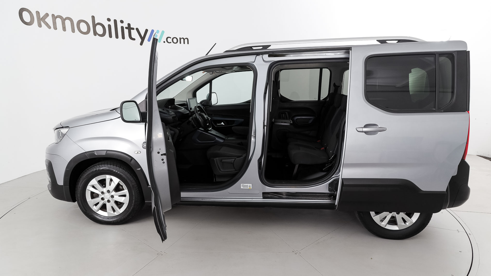 peugeot rifter allure 1.5 BLUEHDI 100 2020 gris 13