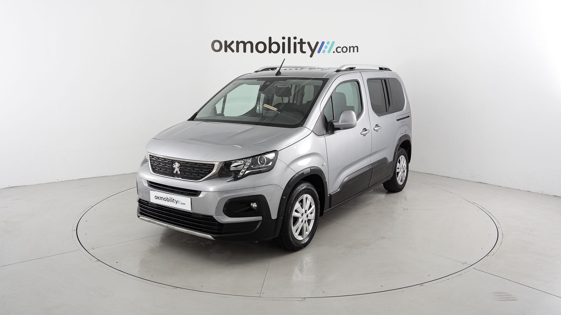 peugeot rifter allure 1.5 BLUEHDI 100 2020 gris 1