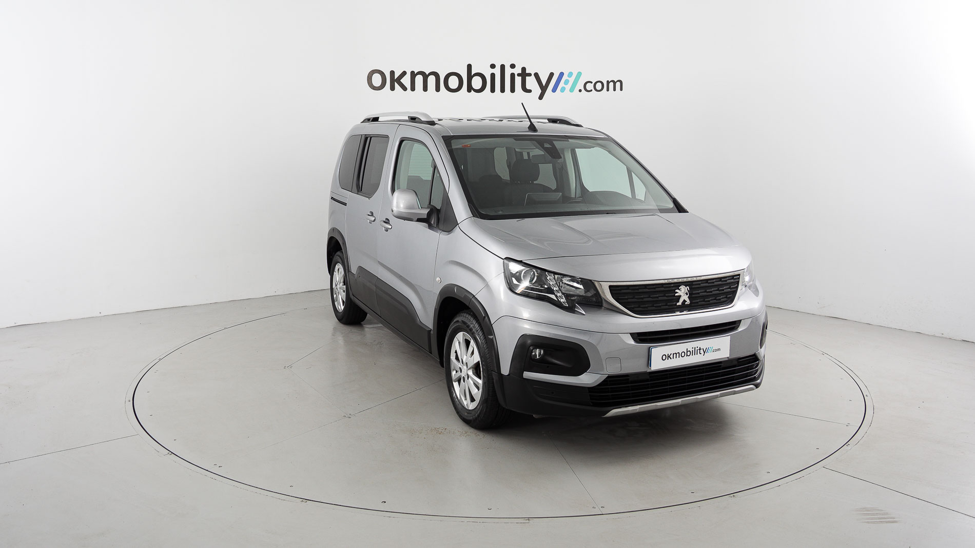 peugeot rifter allure 1.5 BLUEHDI 100 2020 gris 3