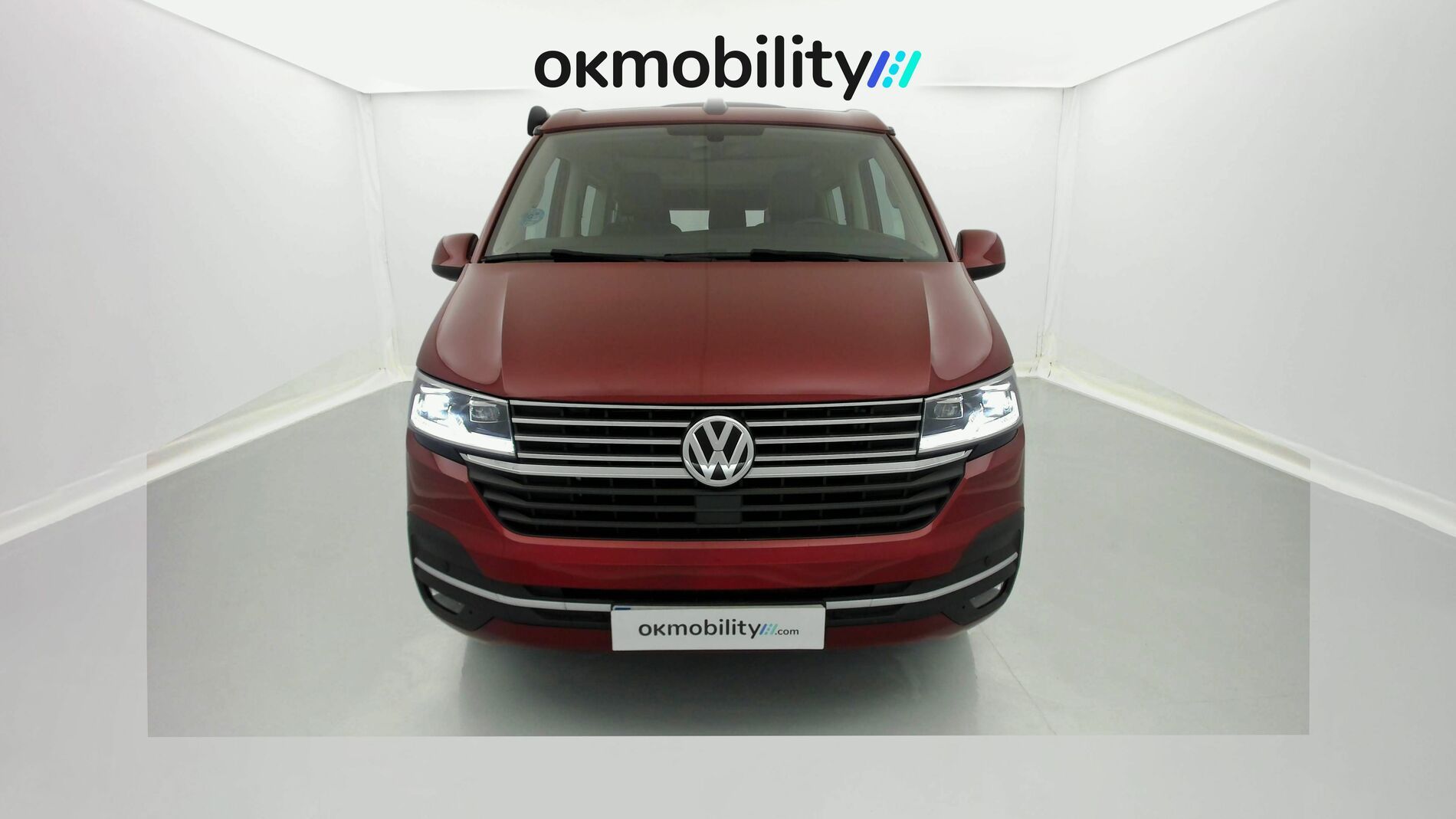 volkswagen california ocean 2.0 TDI 150 DSG 2023 rojo fortana metalizado 4