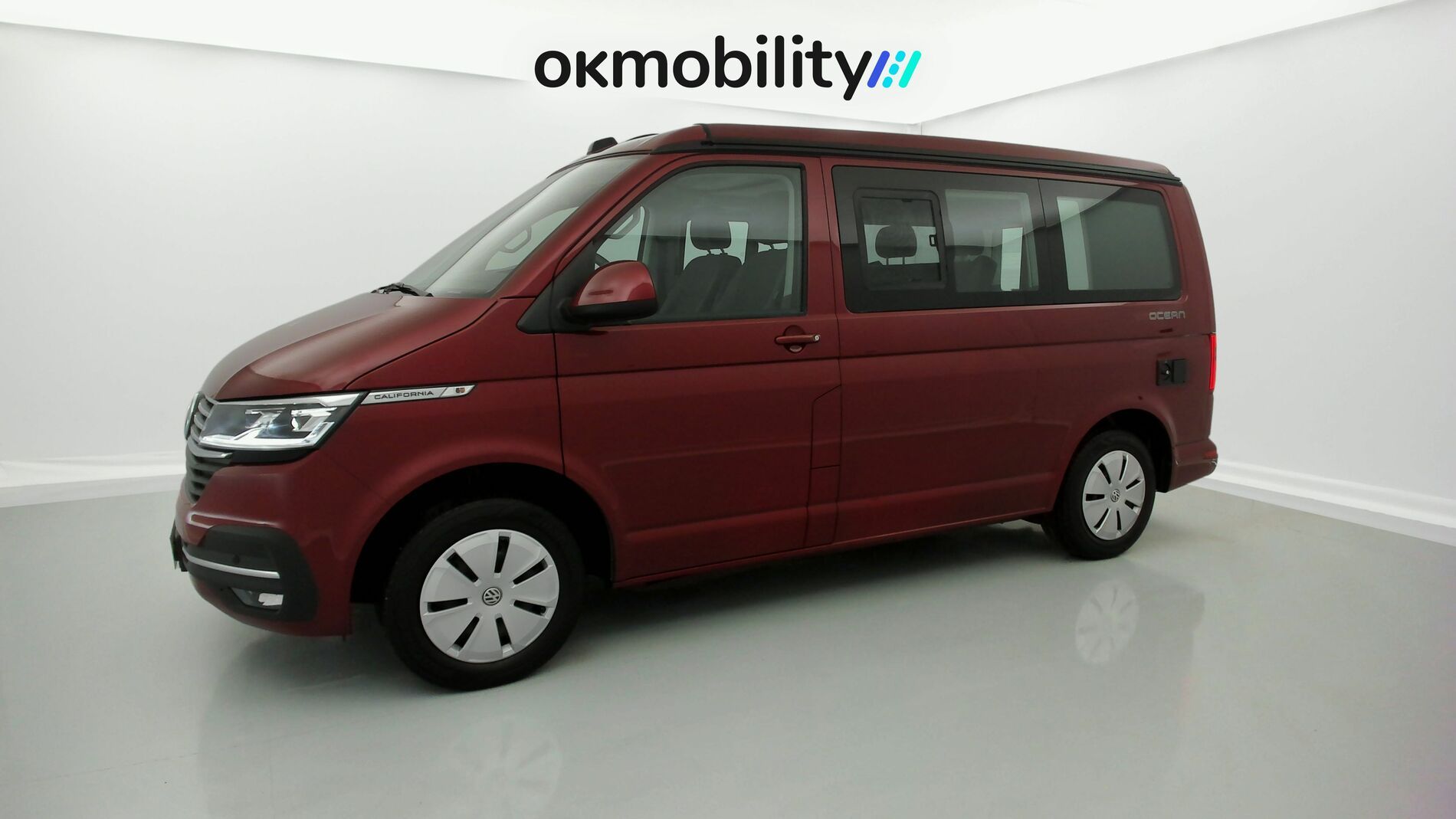 volkswagen california ocean 2.0 TDI 150 DSG 2023 rojo fortana metalizado 5