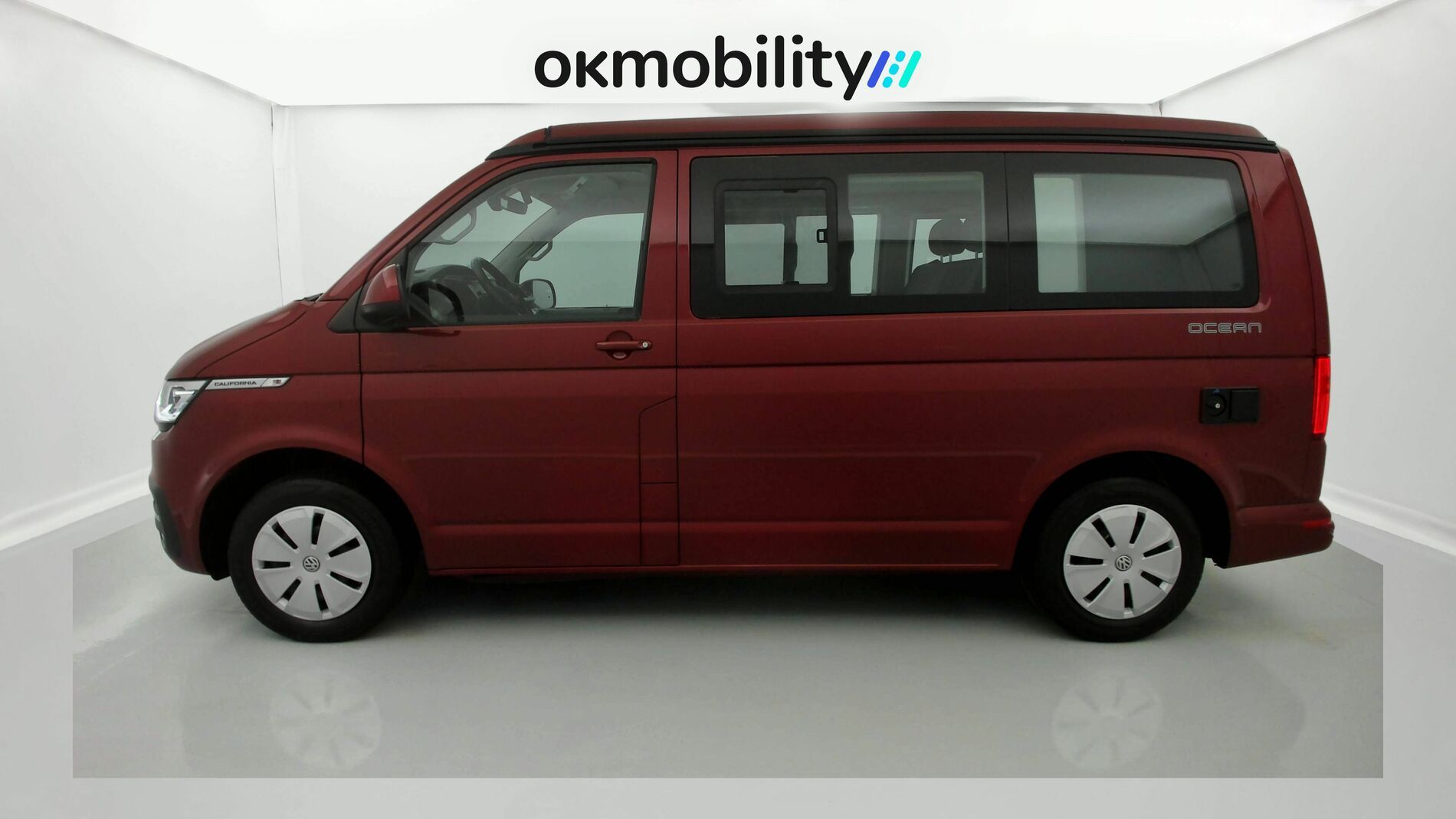 volkswagen california ocean 2.0 TDI 150 DSG 2023 rojo fortana metalizado 7