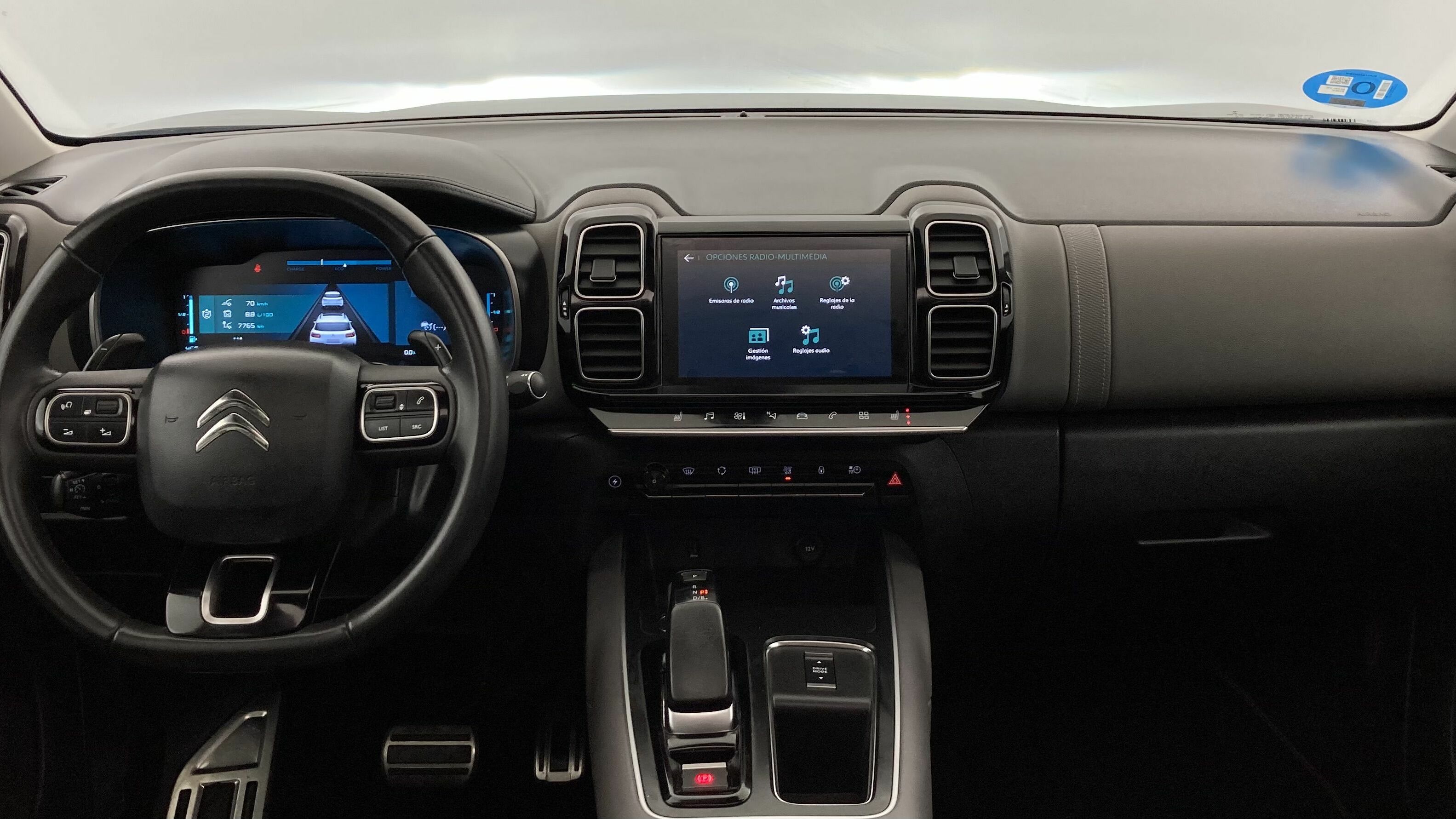 citroen c5 aircross shine 1.6 PURETECH HYBRID 225 E-EAT 2022 negro perla nera 17