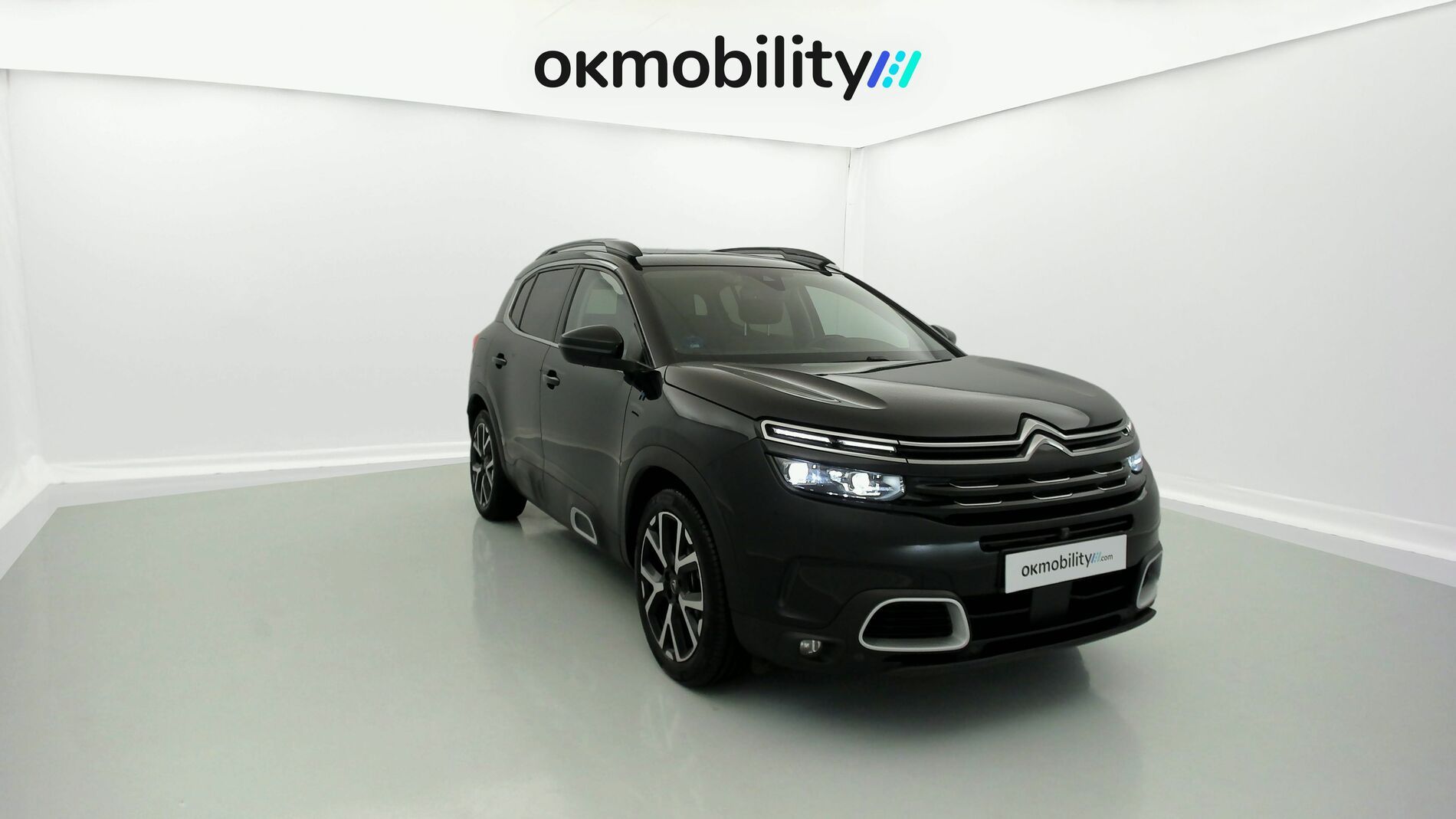 citroen c5 aircross shine 1.6 PURETECH HYBRID 225 E-EAT 2022 negro perla nera 3