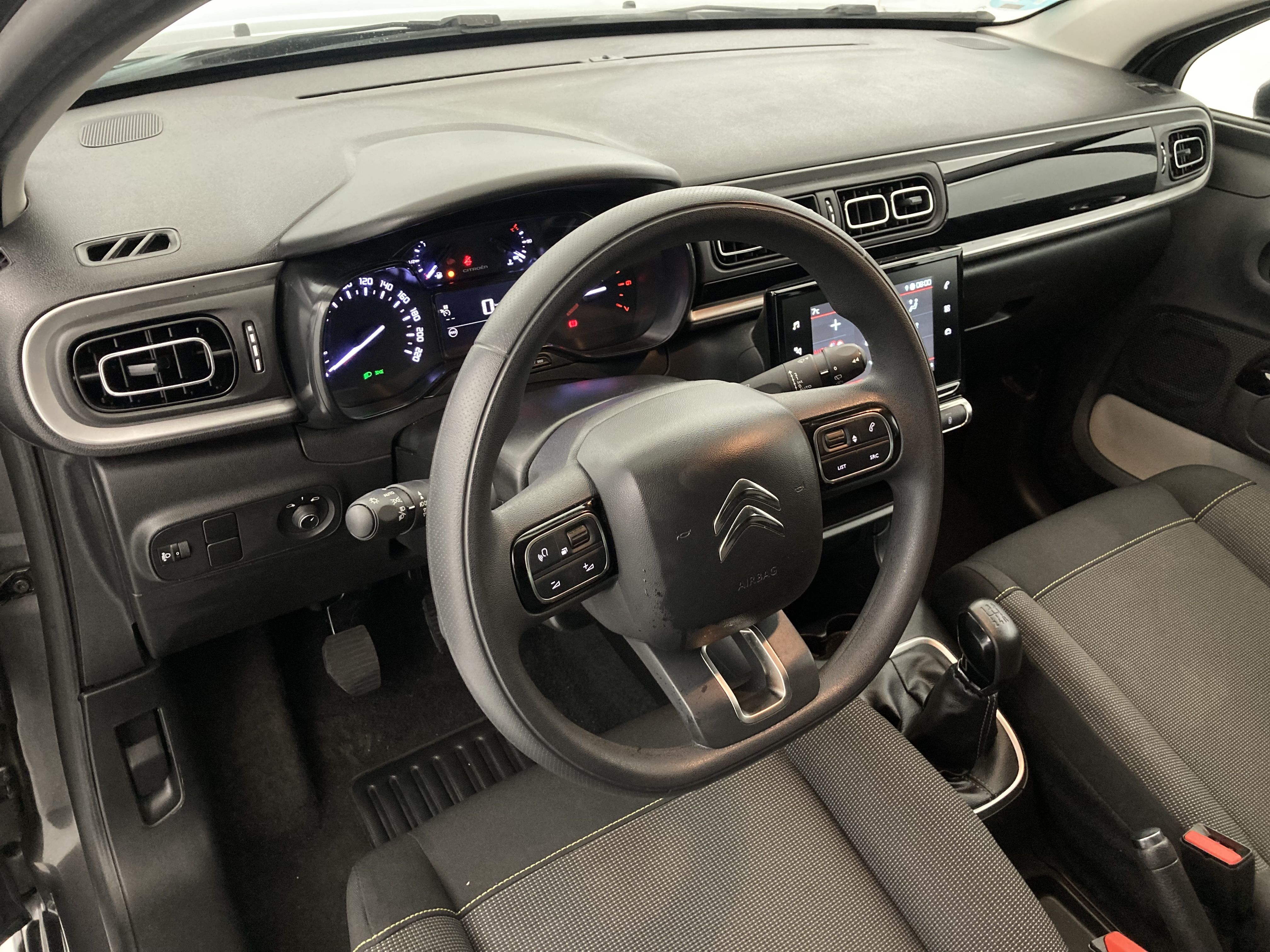 citroen c3 origin max 1.2 PURETECH 83 2024 gris platino 19