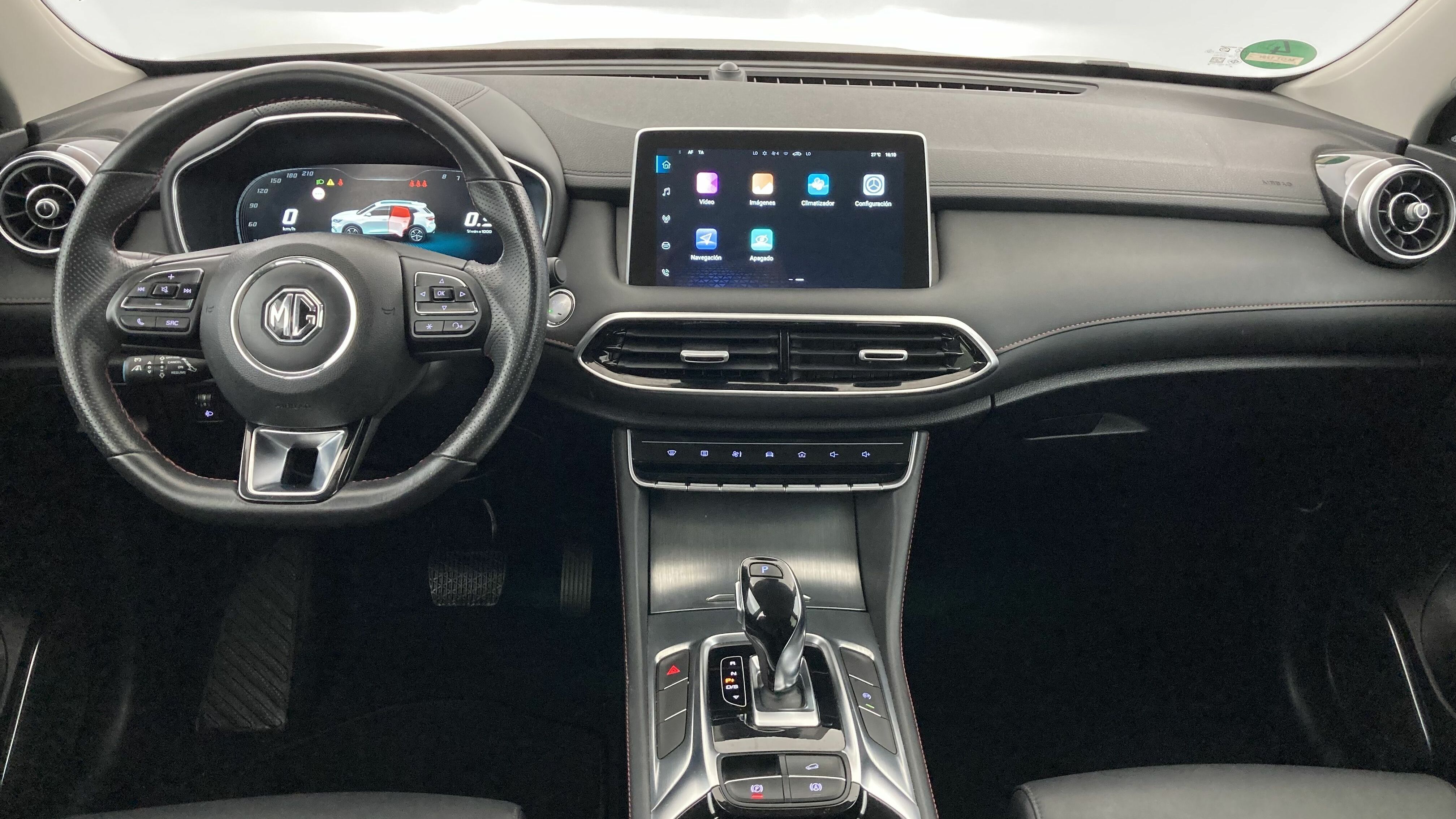 mg hs comfort 1.5 T-GDI 162 AT 2023 pebble black - pbc 16