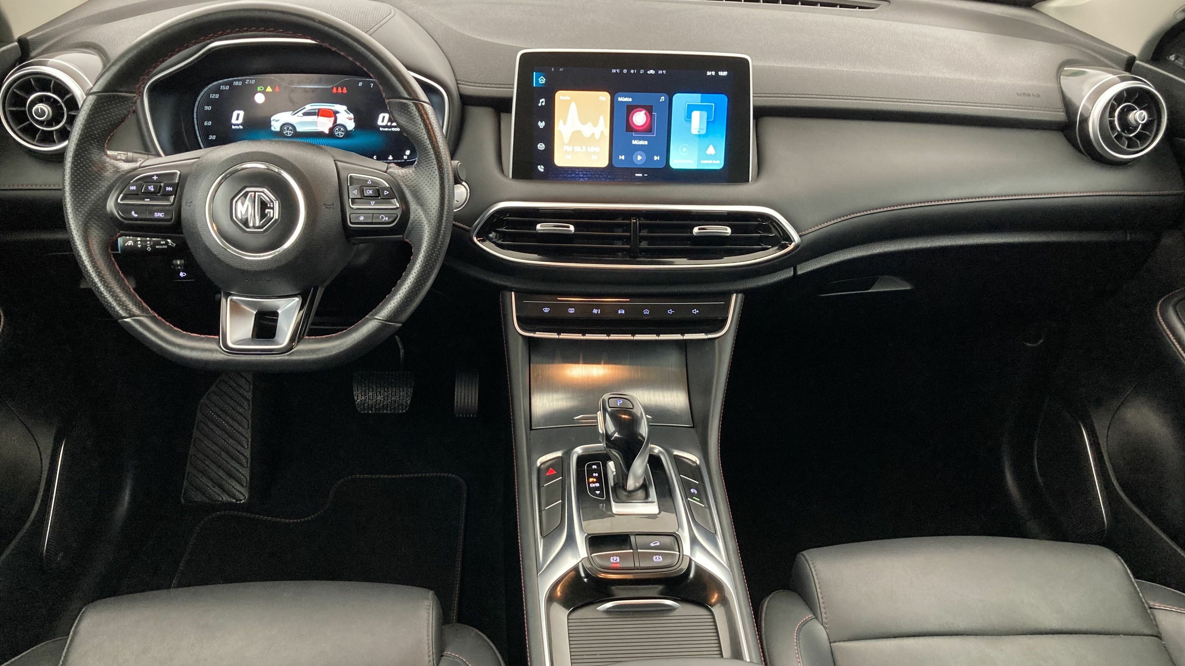 mg hs comfort 1.5 T-GDI 162 AT 2023 pebble black - pbc 16