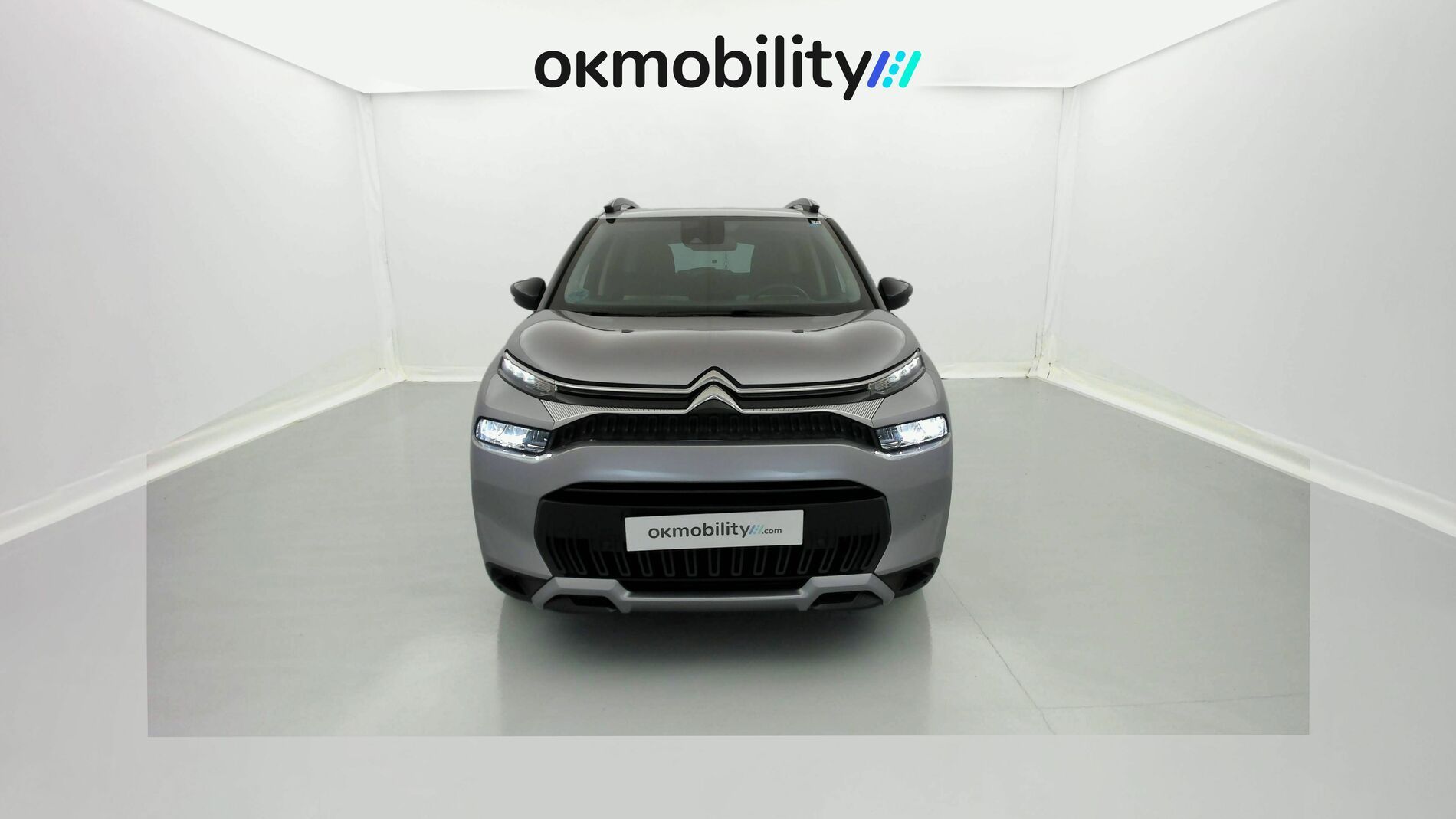 citroen c3 aircross shine pack 1.2 PURETECH 130 EAT 2023 gris acero / negro 3