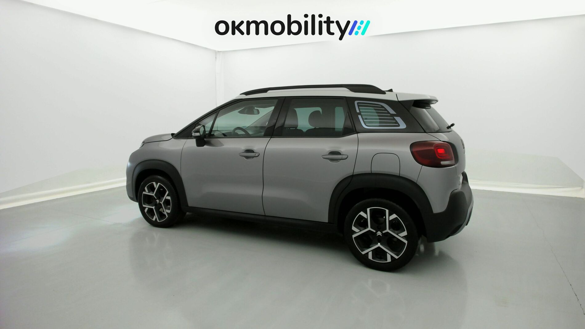 citroen c3 aircross shine pack 1.2 PURETECH 130 EAT 2023 gris acero / negro 7