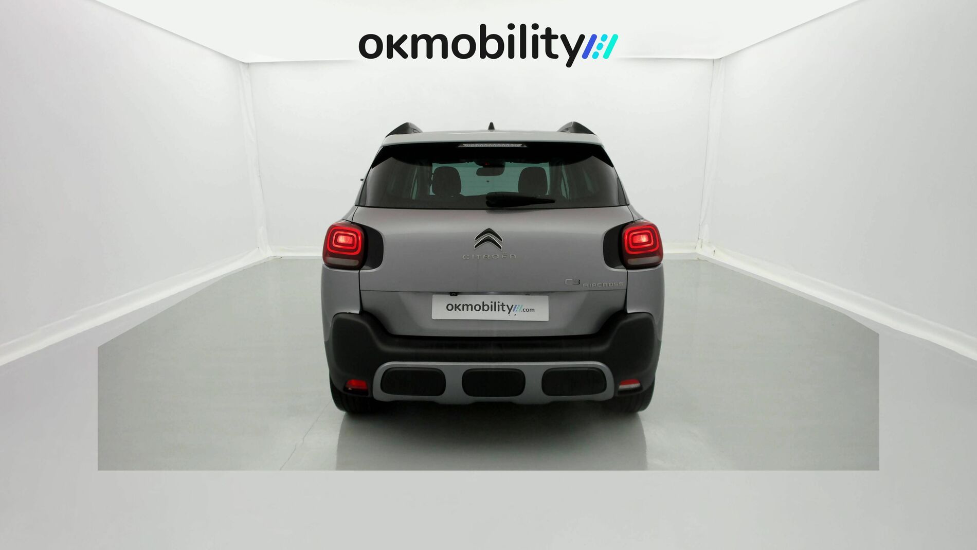 citroen c3 aircross shine pack 1.2 PURETECH 130 EAT 2023 gris acero / negro 9