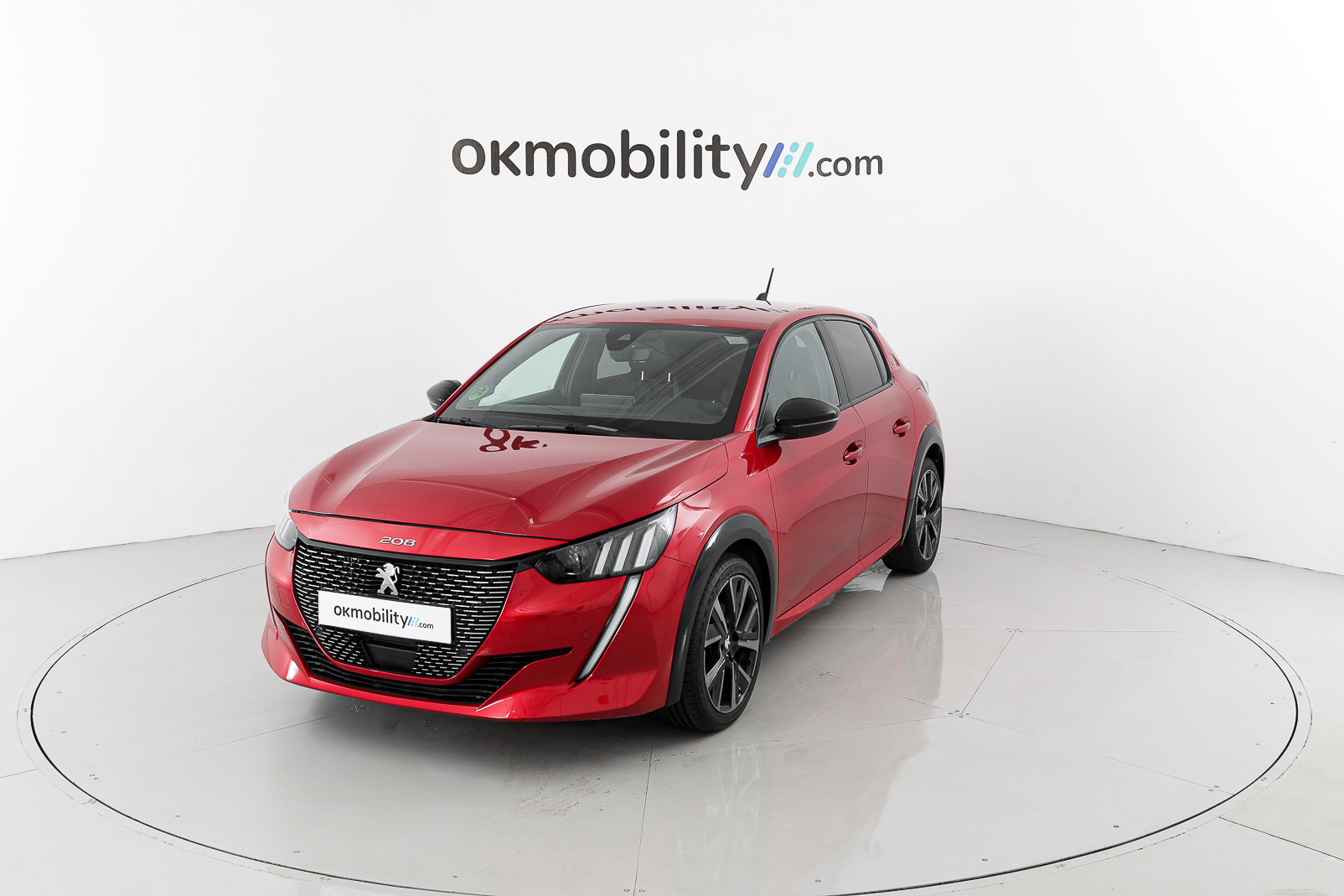 peugeot 208 gt 1.2 PURETECH 100 EAT 2023 rojo elixir 1