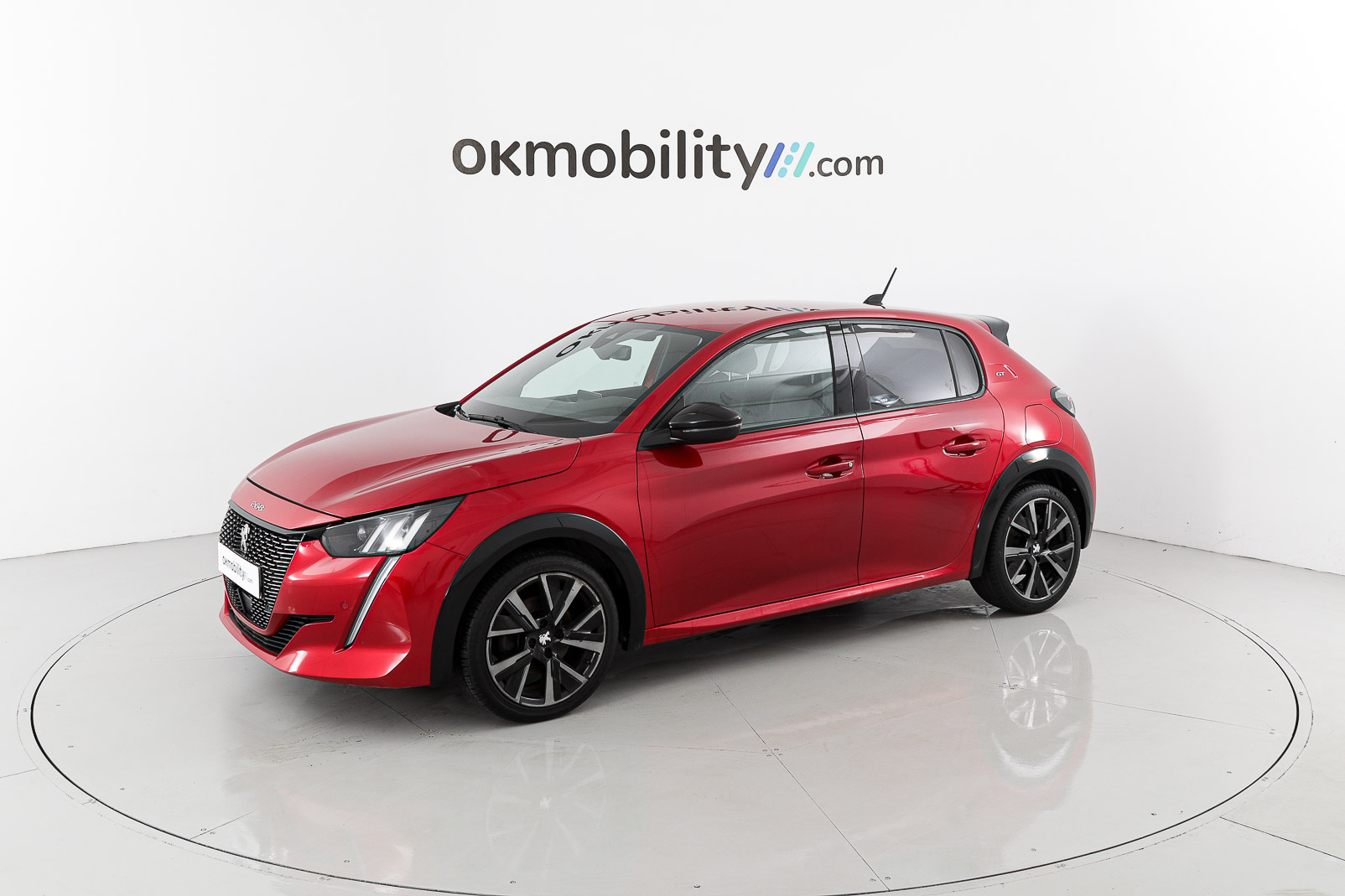 peugeot 208 gt 1.2 PURETECH 100 EAT 2023 rojo elixir 5