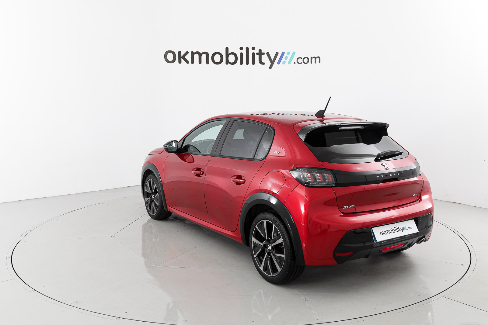 peugeot 208 gt 1.2 PURETECH 100 EAT 2023 rojo elixir 9