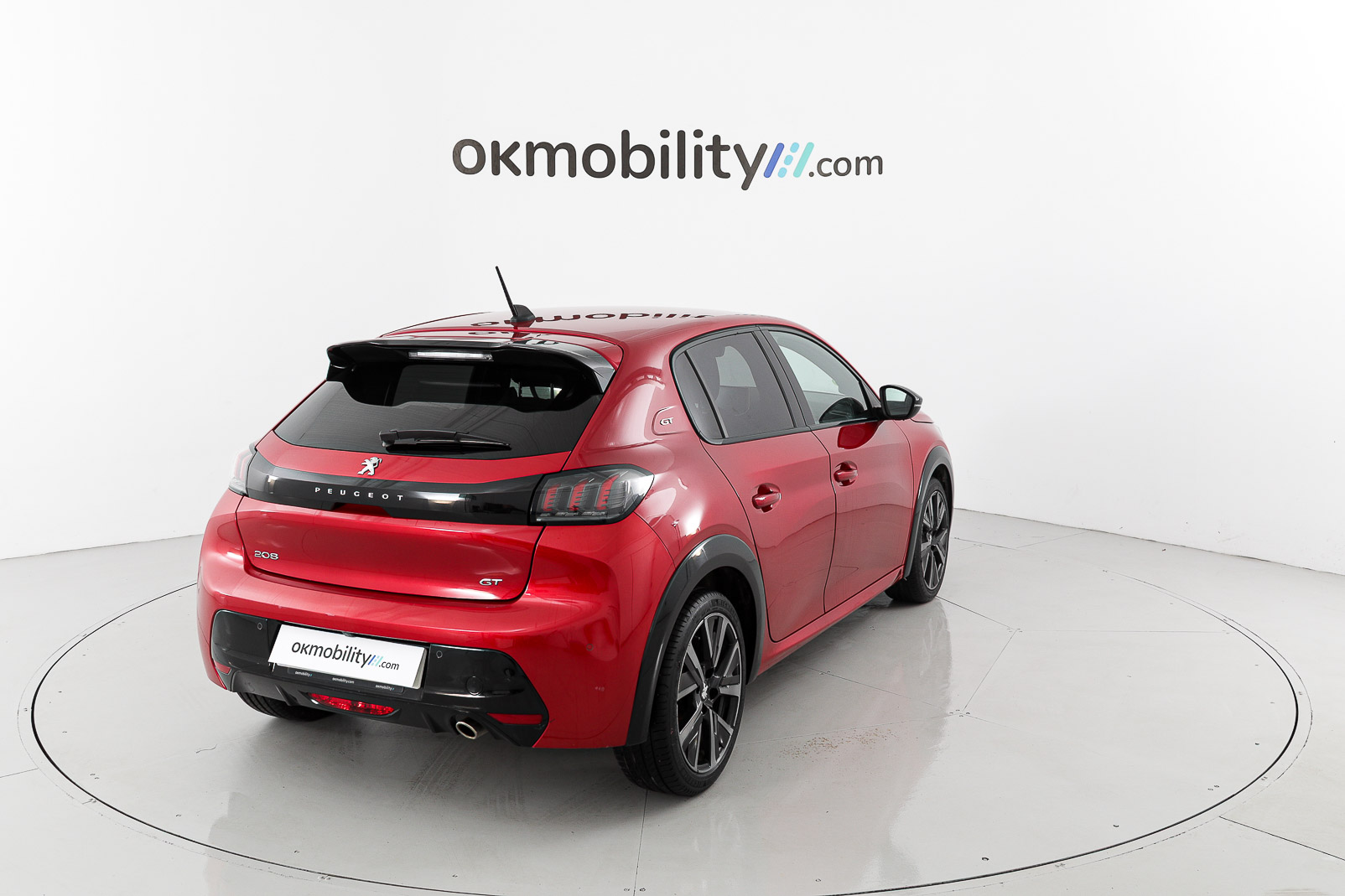 peugeot 208 gt 1.2 PURETECH 100 EAT 2023 rojo elixir 11
