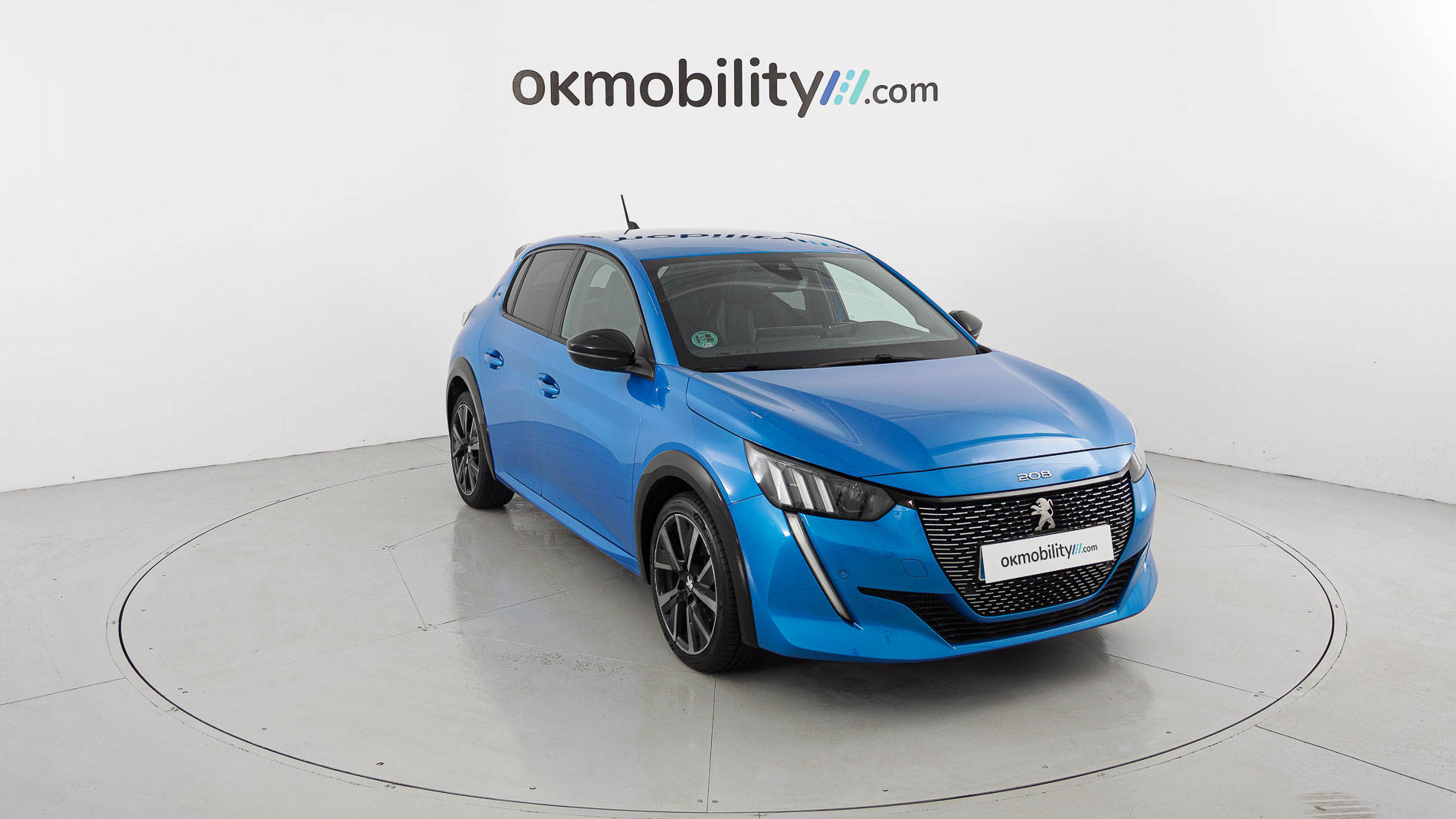 peugeot 208 gt 1.2 PURETECH 100 EAT 2023 azul vertigo 3