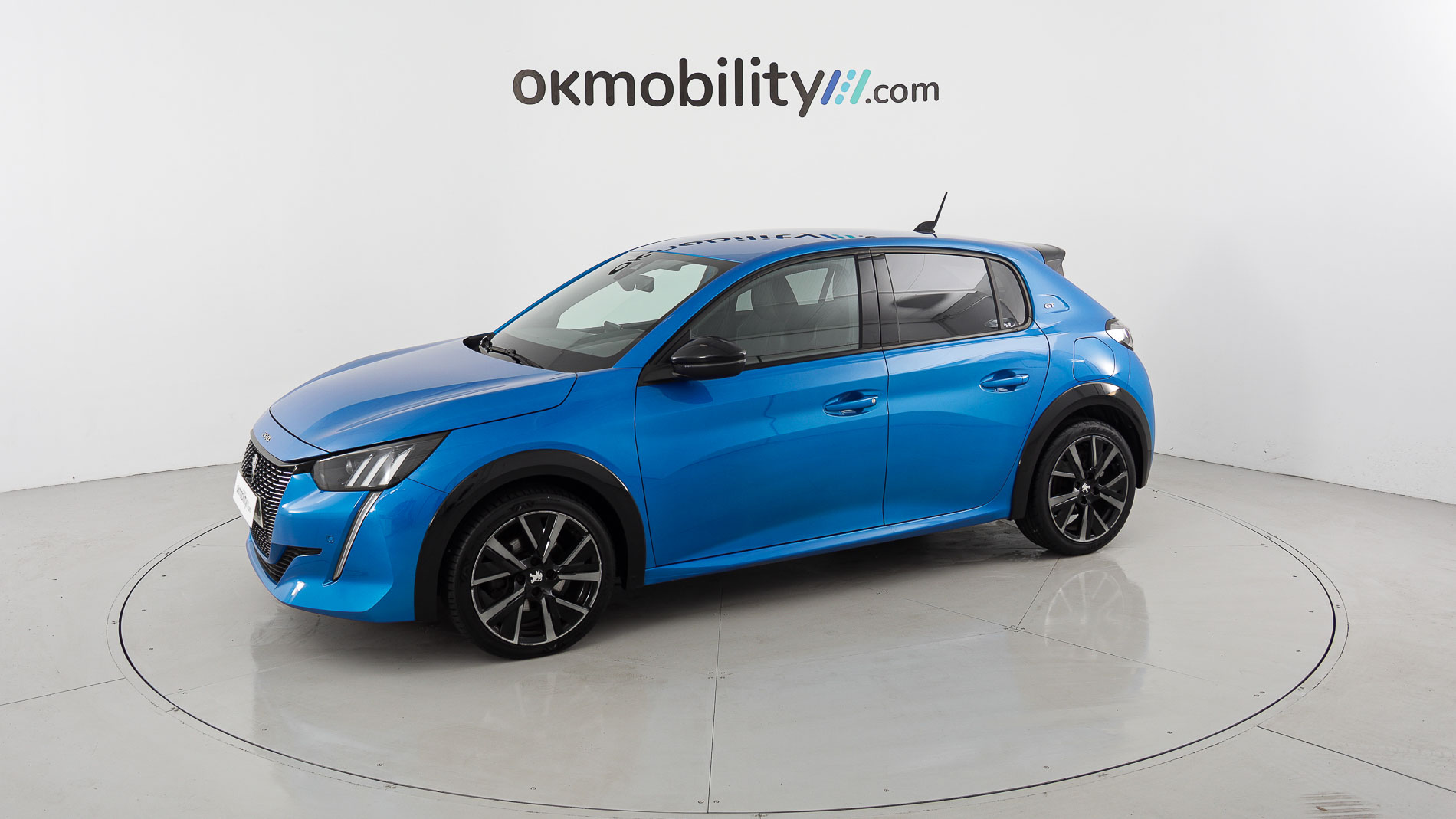 peugeot 208 gt 1.2 PURETECH 100 EAT 2023 azul vertigo 5