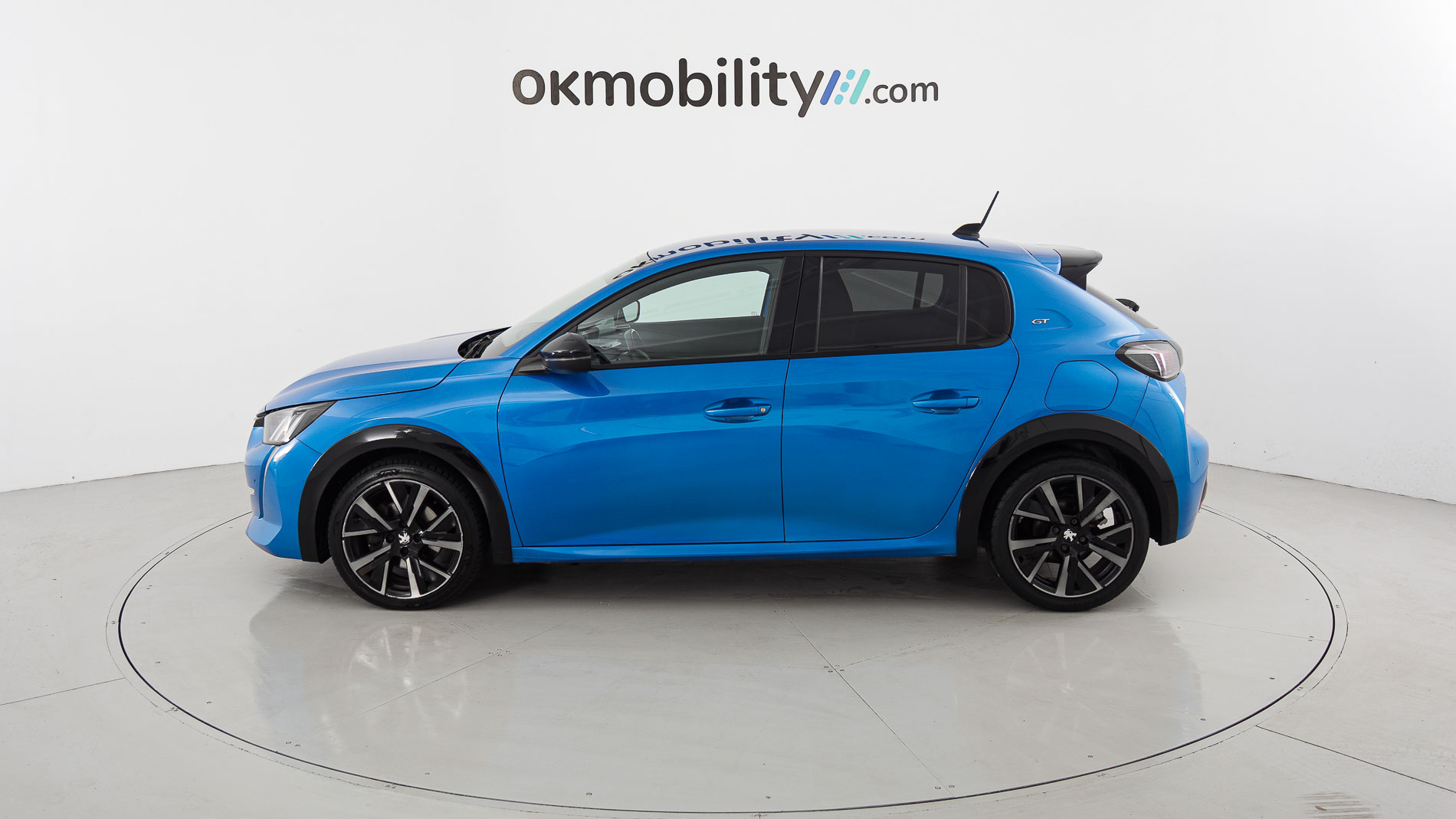 peugeot 208 gt 1.2 PURETECH 100 EAT 2023 azul vertigo 7