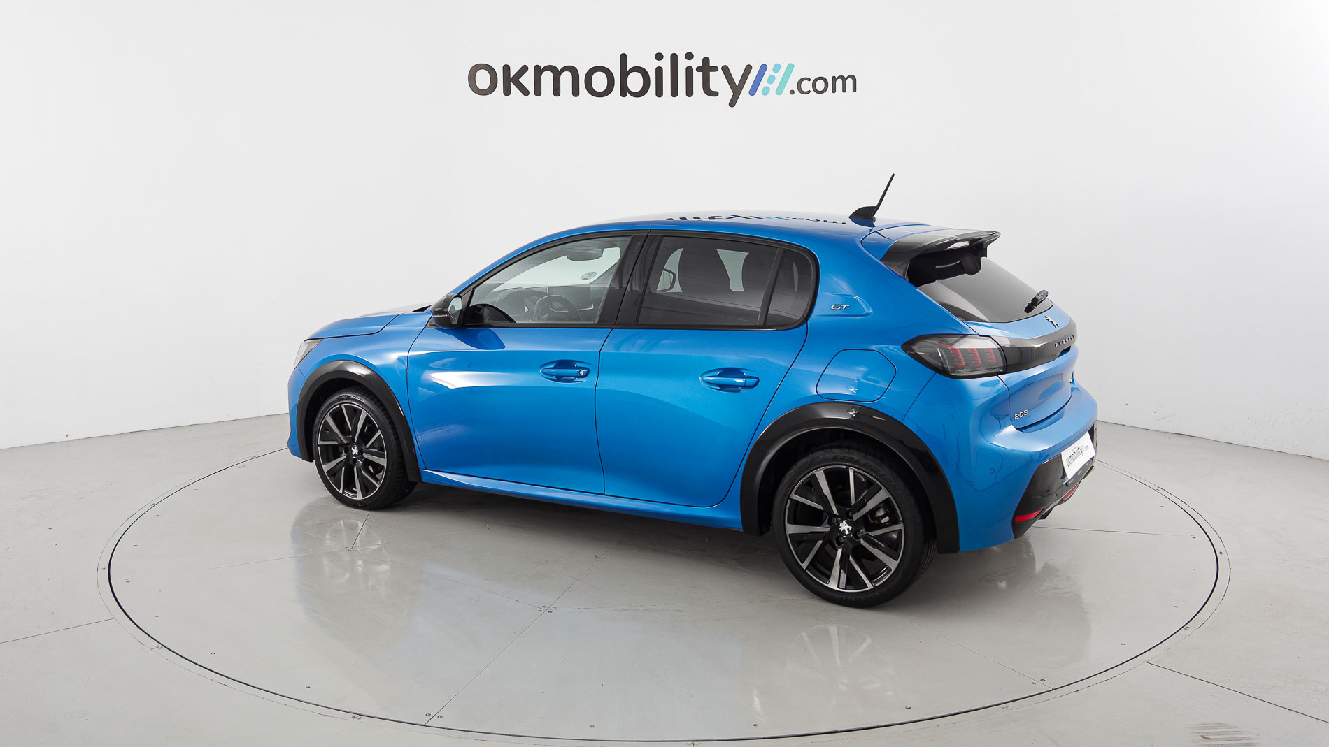 peugeot 208 gt 1.2 PURETECH 100 EAT 2023 azul vertigo 8