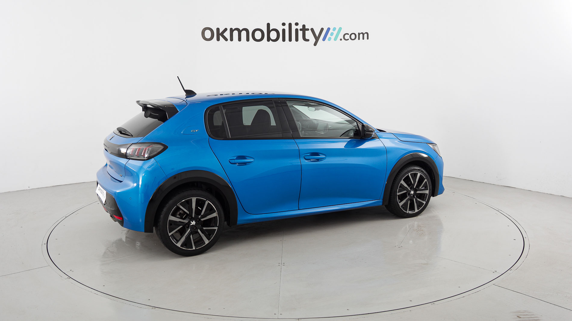 peugeot 208 gt 1.2 PURETECH 100 EAT 2023 azul vertigo 12