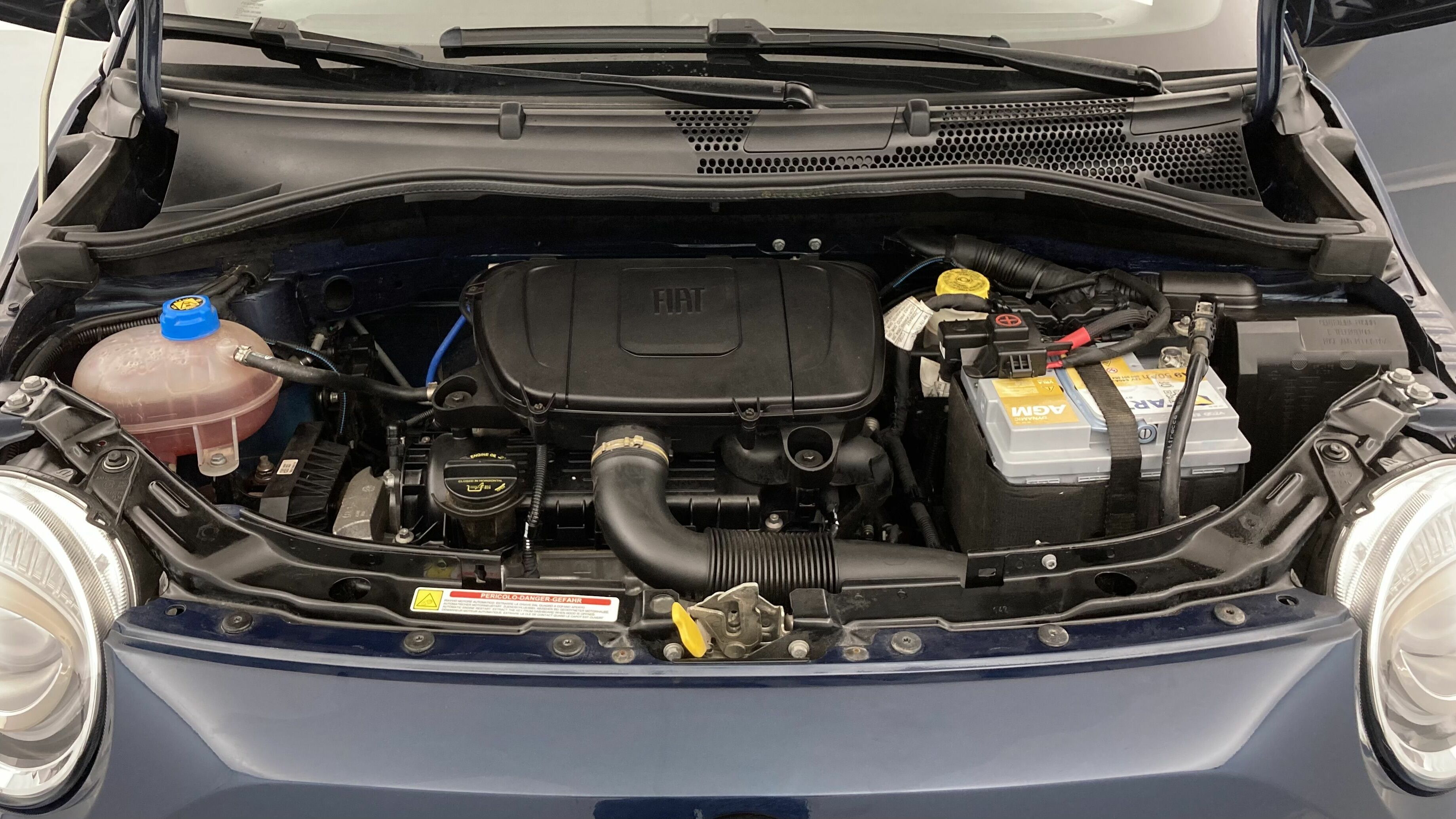 fiat 500 dolcevita 1.0 HYBRID 70 MHEV 2022 bleu 22