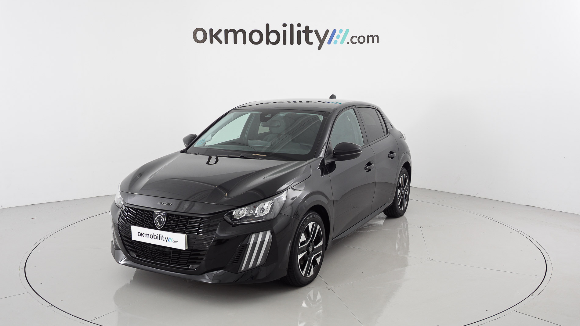 peugeot 208 allure 1.2 PURETECH 100 2024 negro perla nera 1