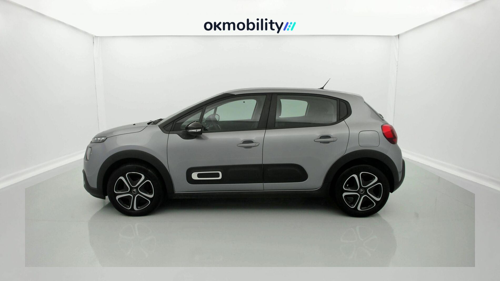 citroen c3 origin plus 1.5 BLUEHDI 100 2024 gris acero metalizado 3