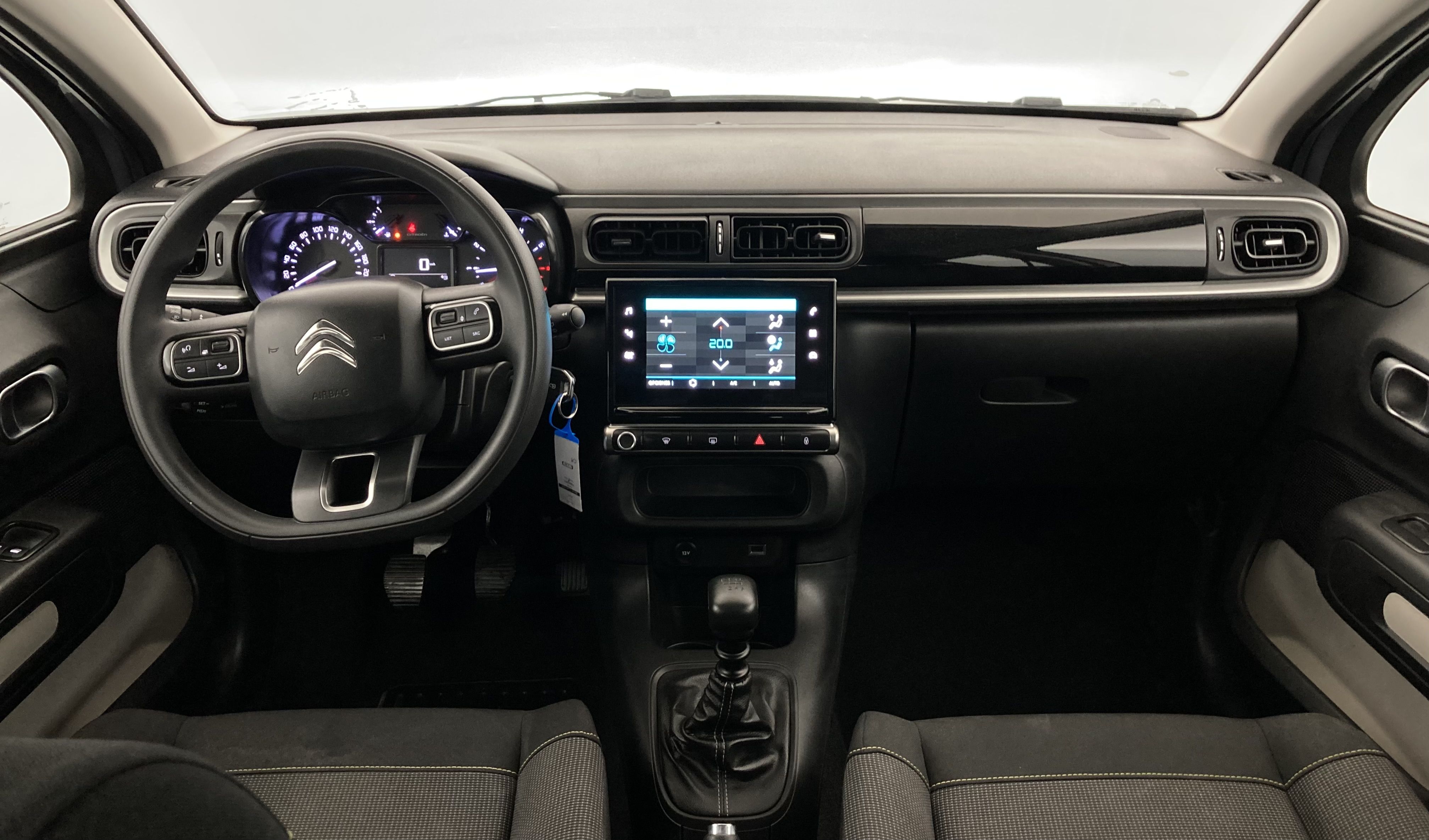 citroen c3 origin plus 1.5 BLUEHDI 100 2024 gris acero metalizado 30